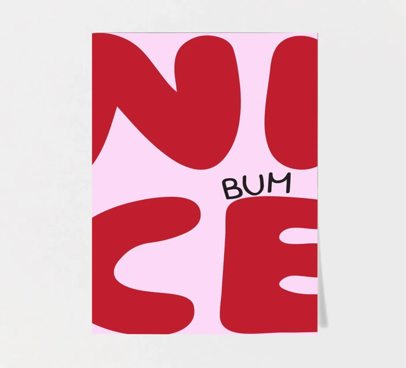 nice bum sticker sheet by Deetooz