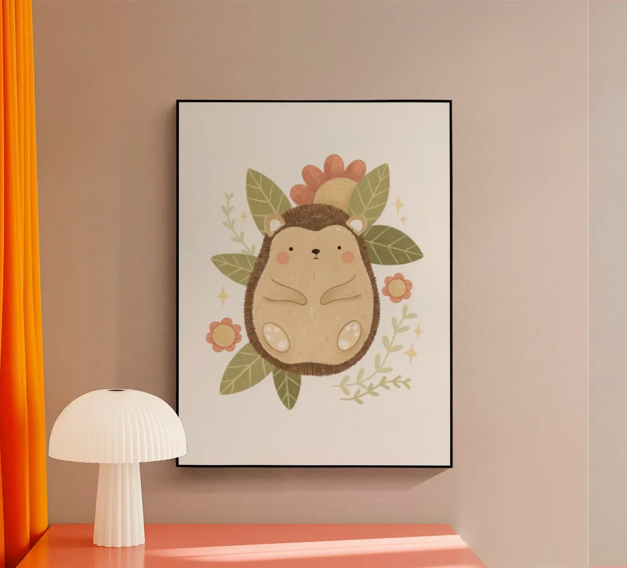 Hérisson plexiglas de earl BM