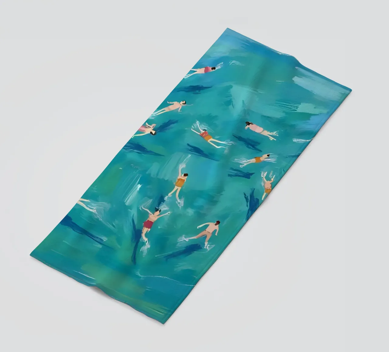 Swimmer from Above telo mare da Coastal Art