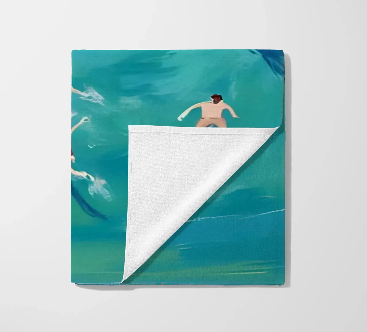 Swimmer from Above telo mare da Coastal Art
