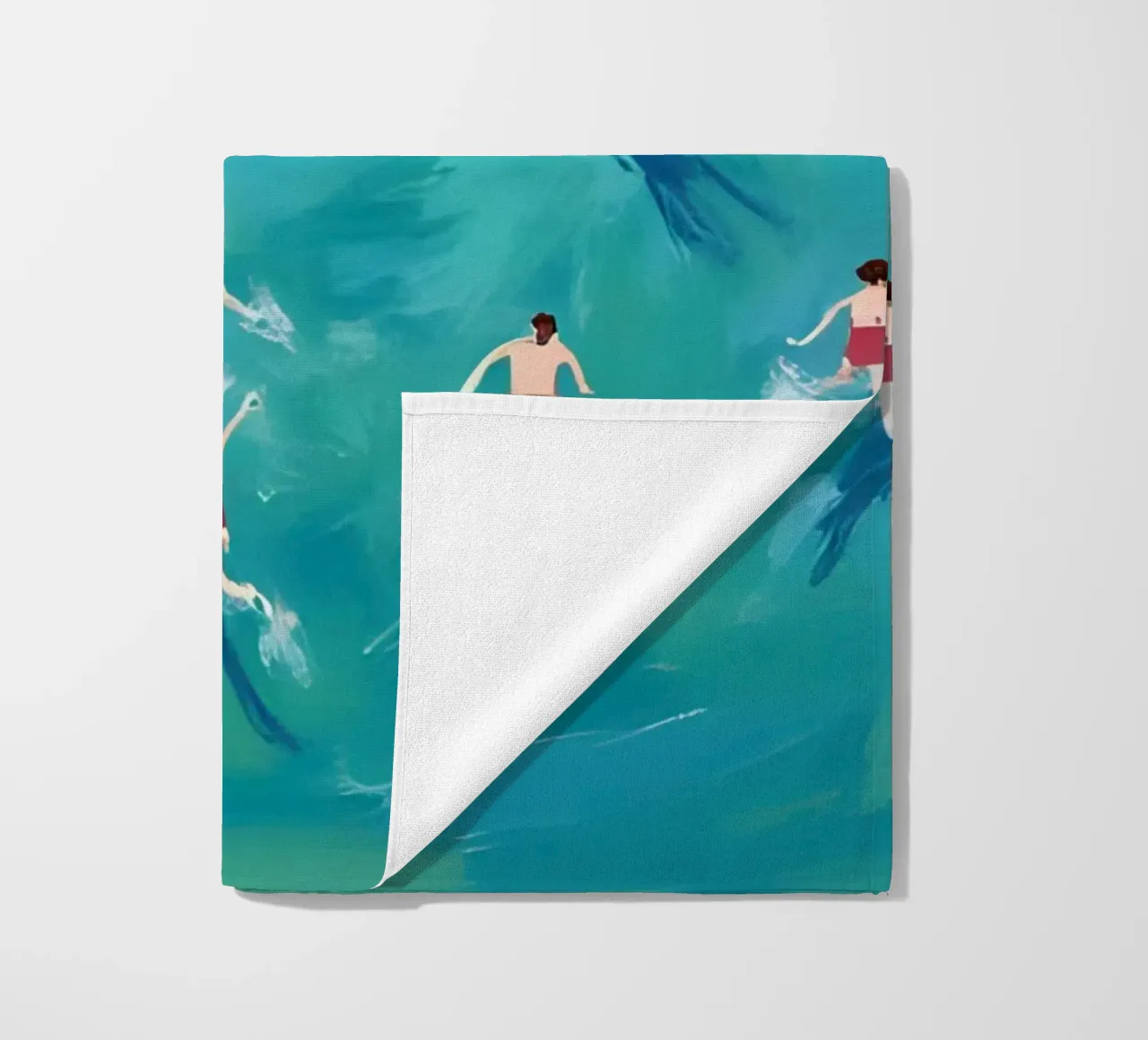 Swimmer from Above telo mare da Coastal Art