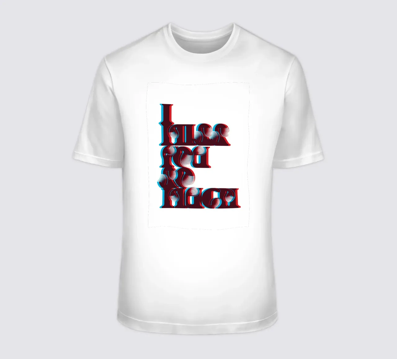MI MANCHI IN 3D t-shirt da Cranio Dsgn