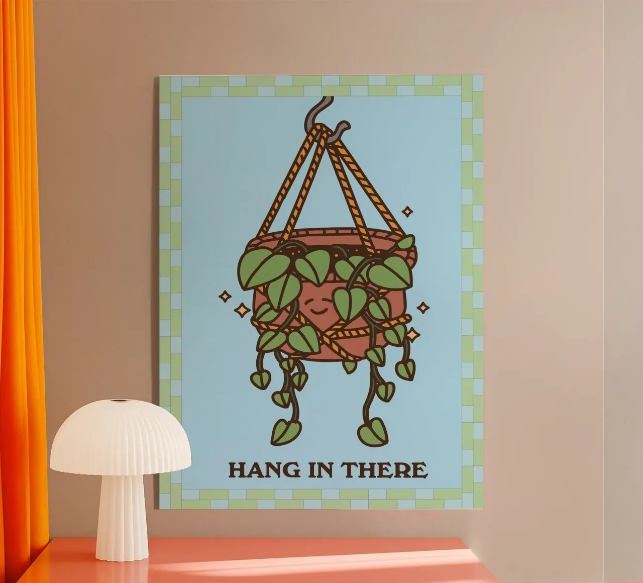 hang in there plexiglass da Deetooz