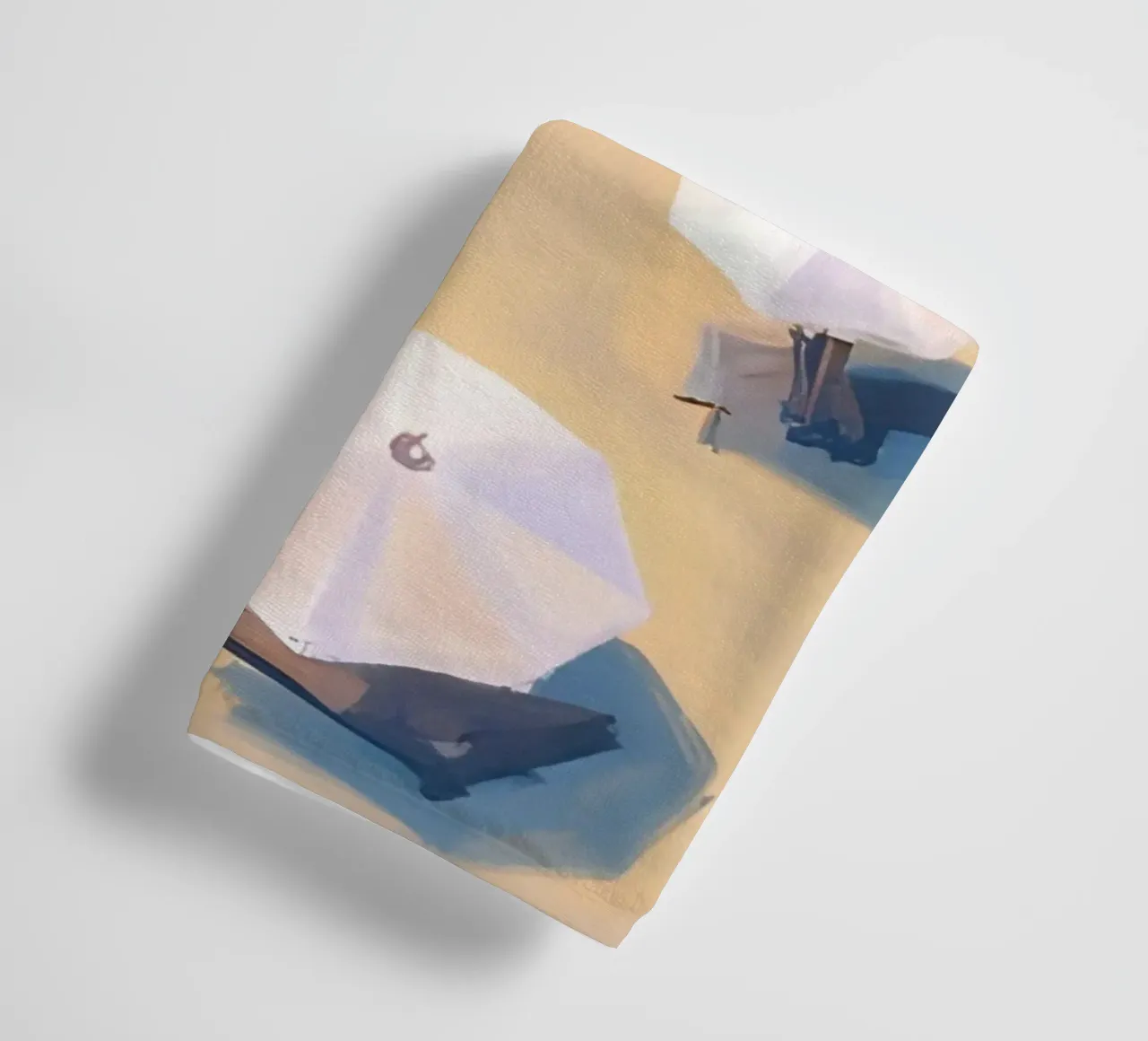 Beach View from Above asciugamano da bagno da Coastal Art