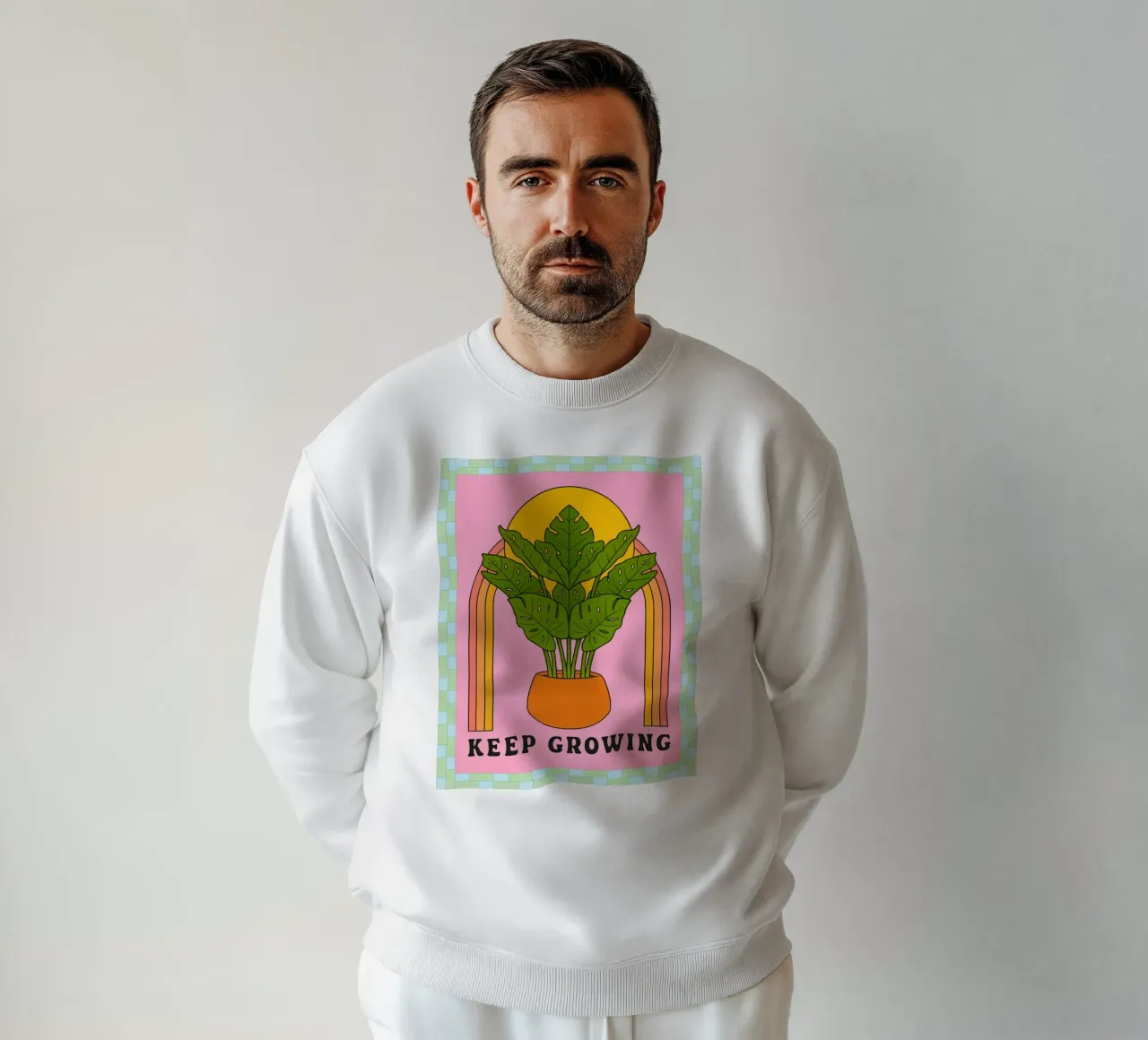 continuare a crescere felpa da Deetooz