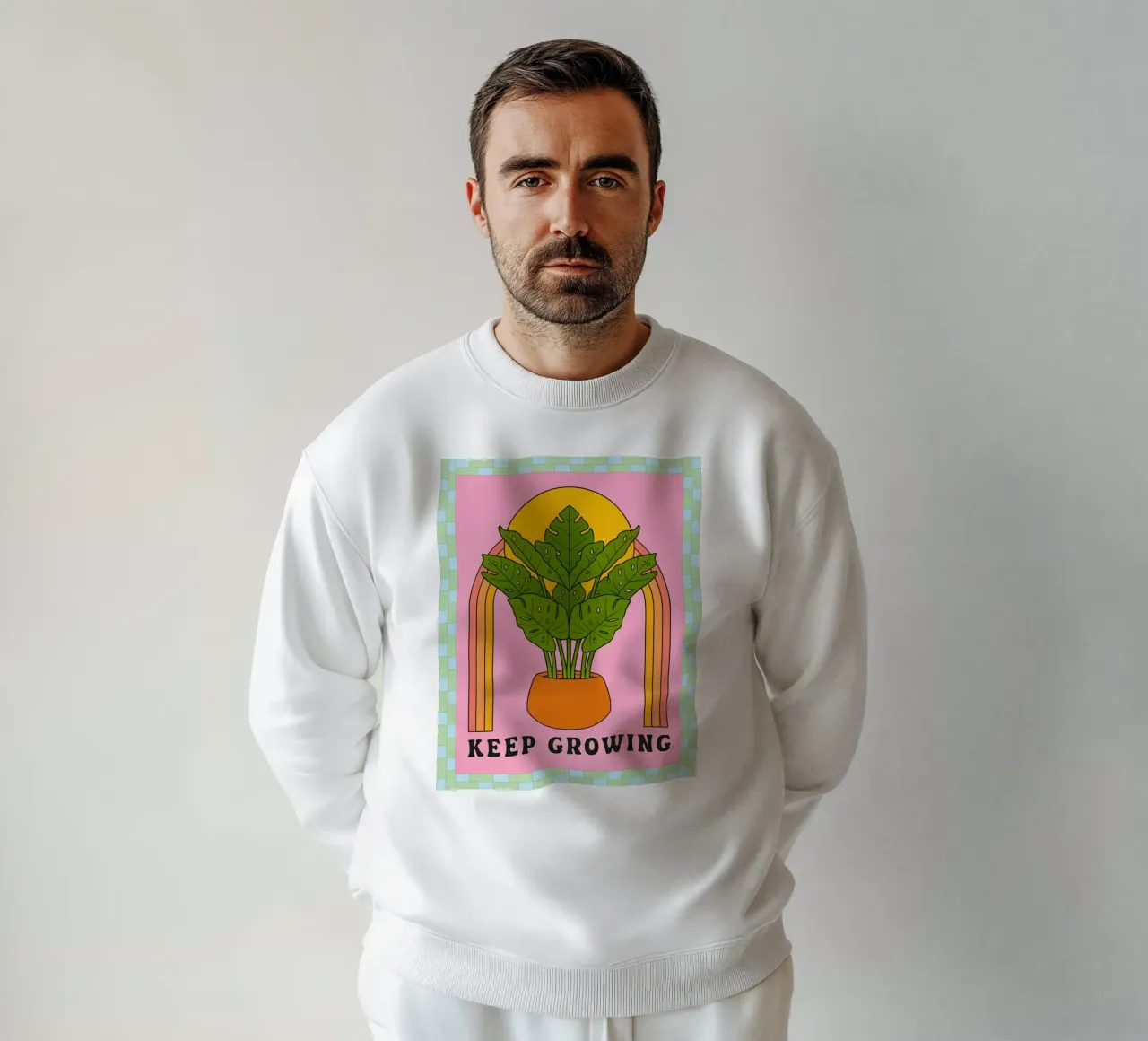 continuare a crescere felpa da Deetooz