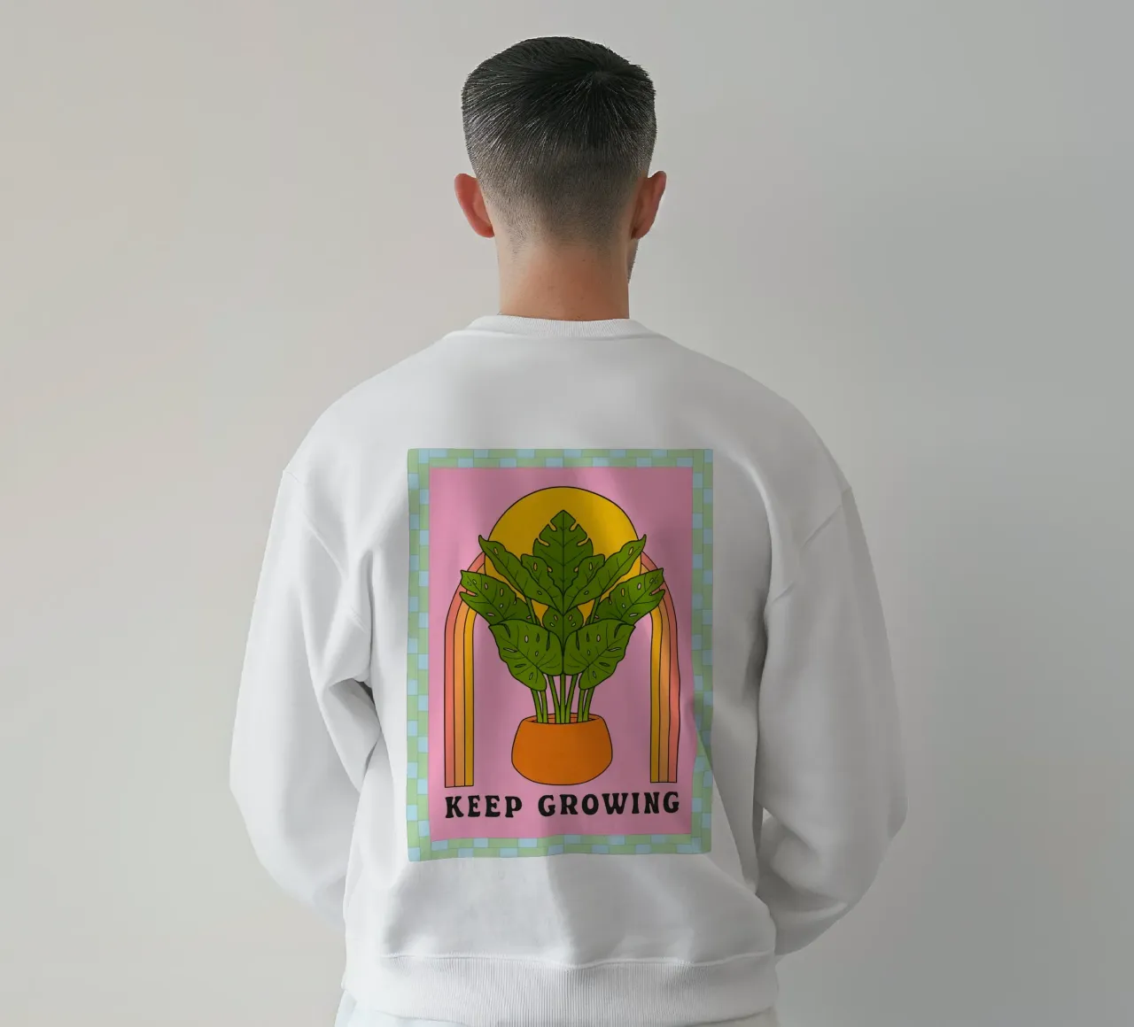 continuare a crescere felpa da Deetooz