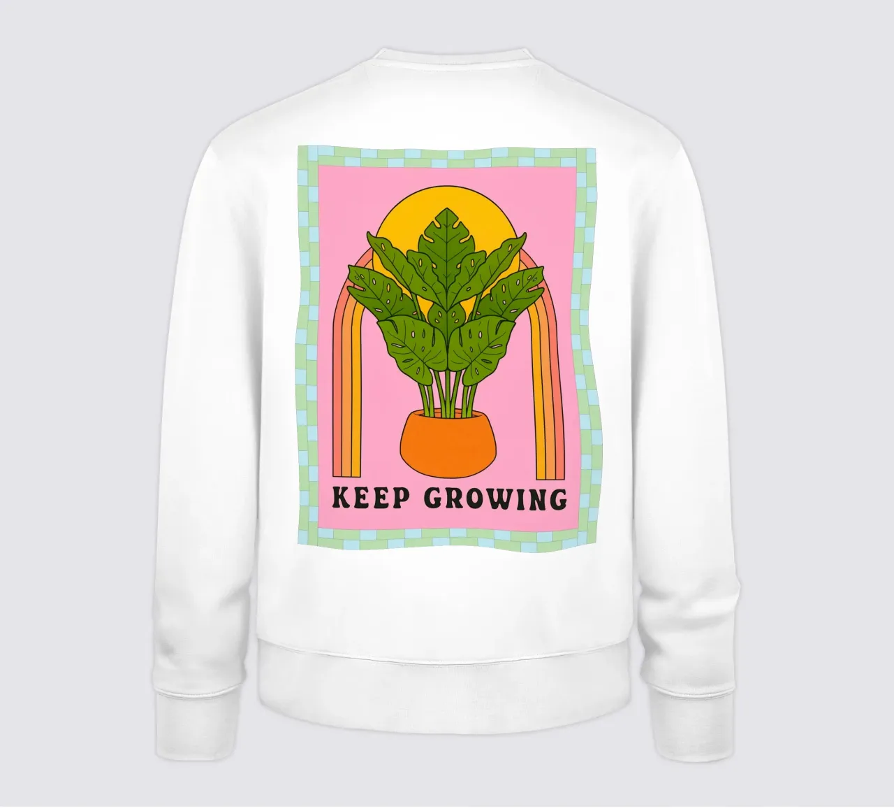 continuare a crescere felpa da Deetooz