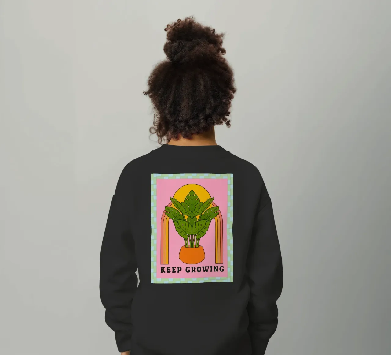 continuare a crescere felpa bambino da Deetooz