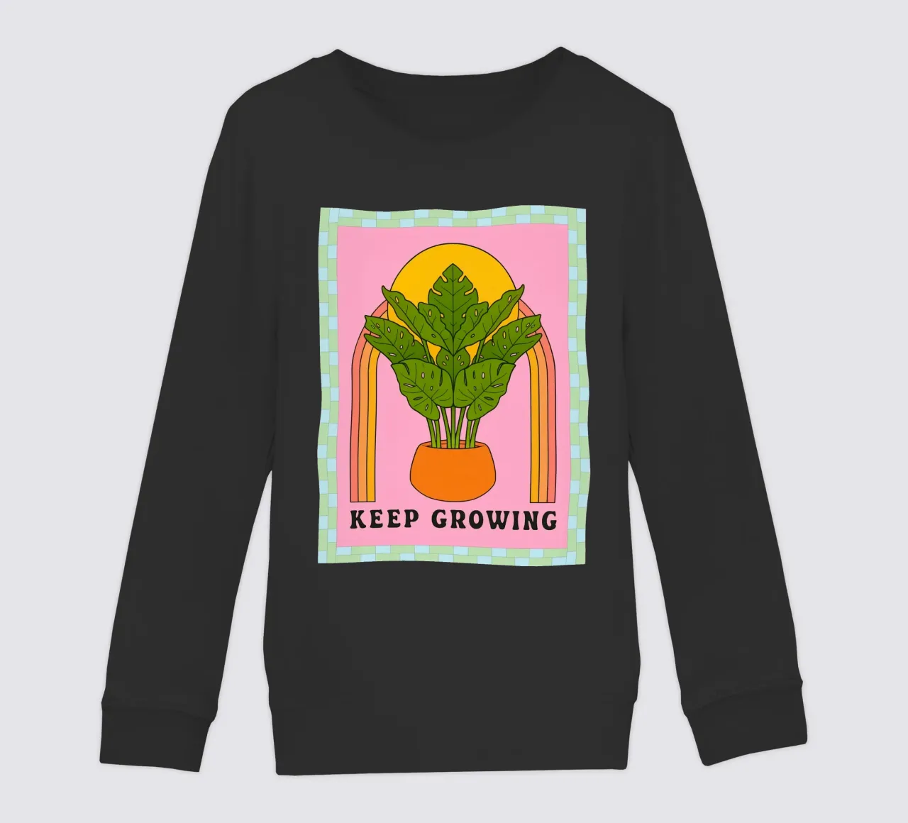 continuare a crescere felpa bambino da Deetooz