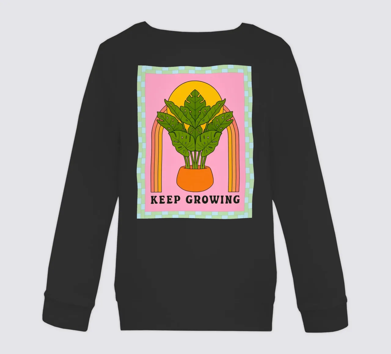 continuare a crescere felpa bambino da Deetooz