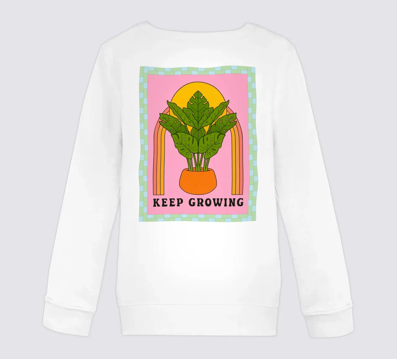 continuare a crescere felpa bambino da Deetooz