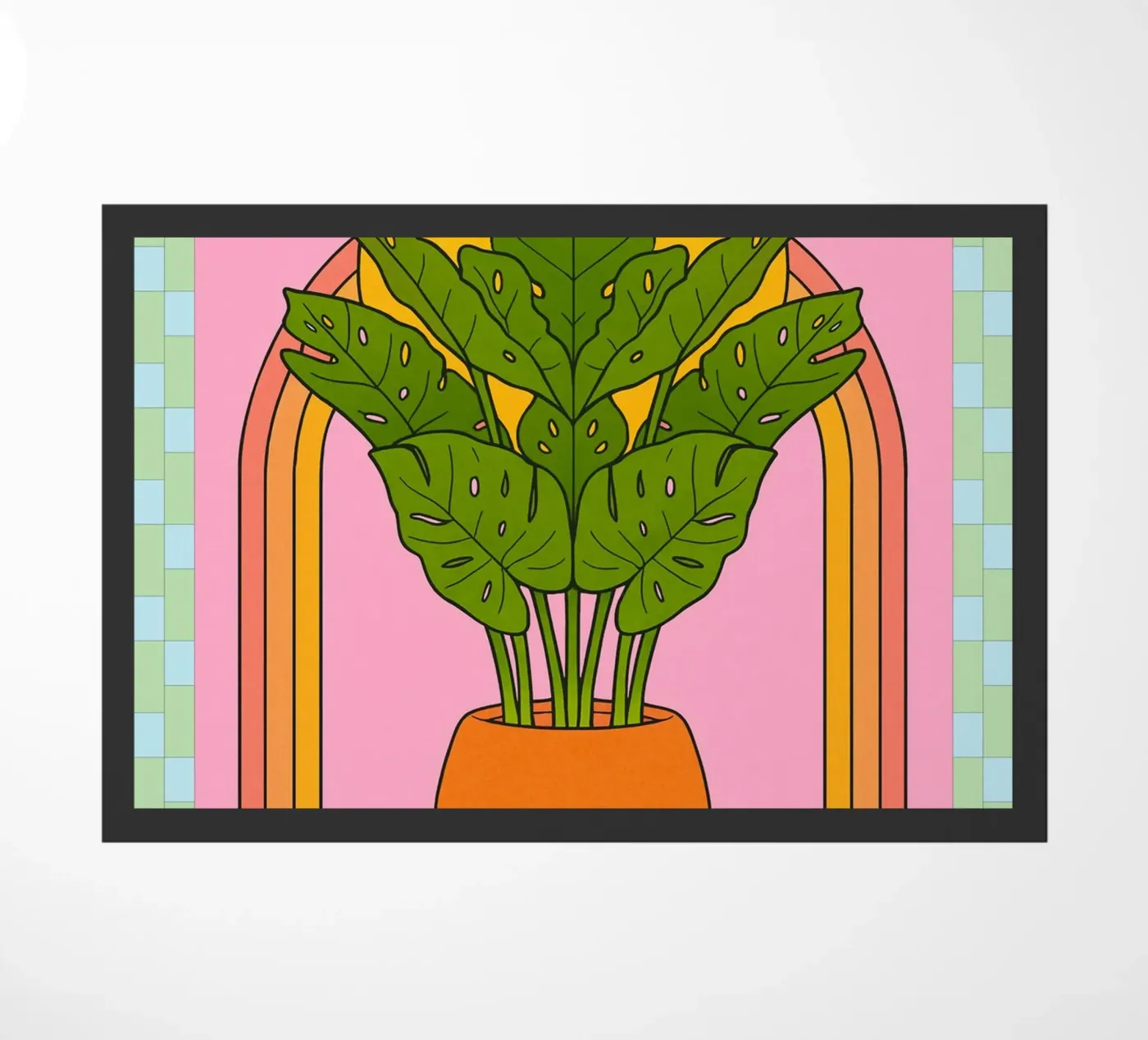 keep growing doormat by Deetooz