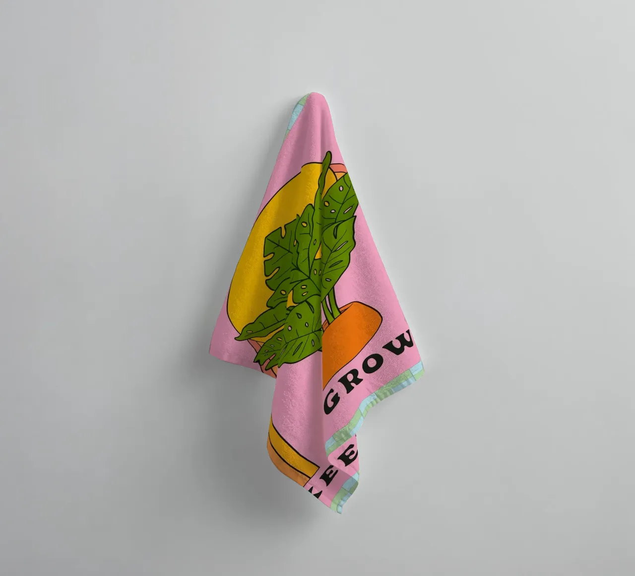 continuare a crescere asciugamano da bagno da Deetooz