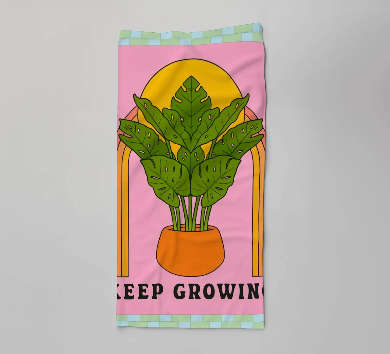 continuare a crescere asciugamano da bagno da Deetooz