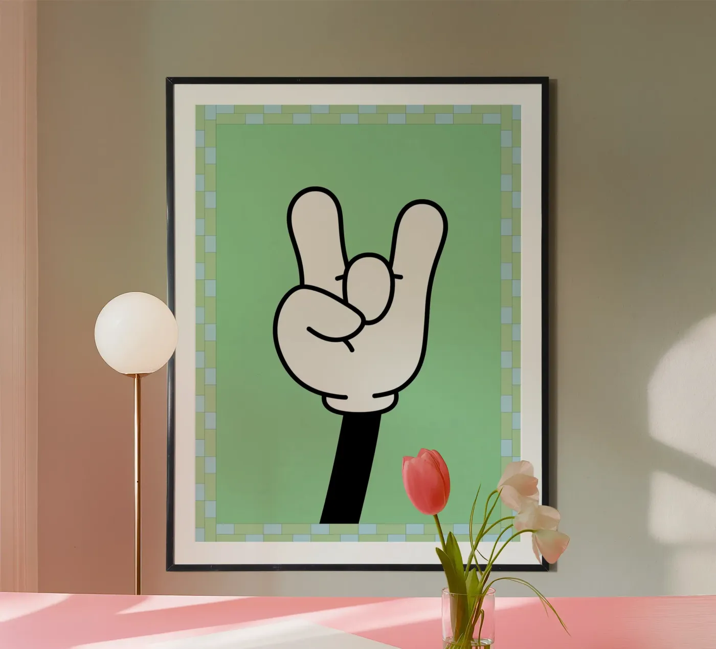 rotshand poster van Deetooz