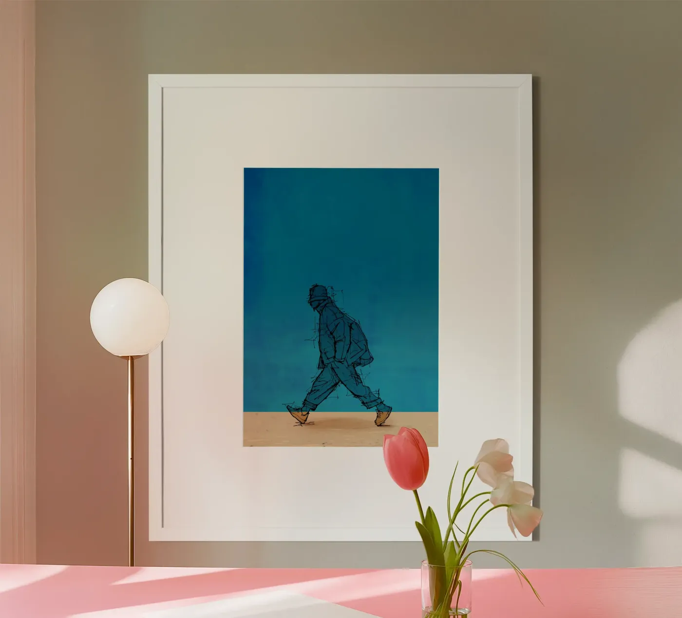 Wandelen poster van BOHOvisual
