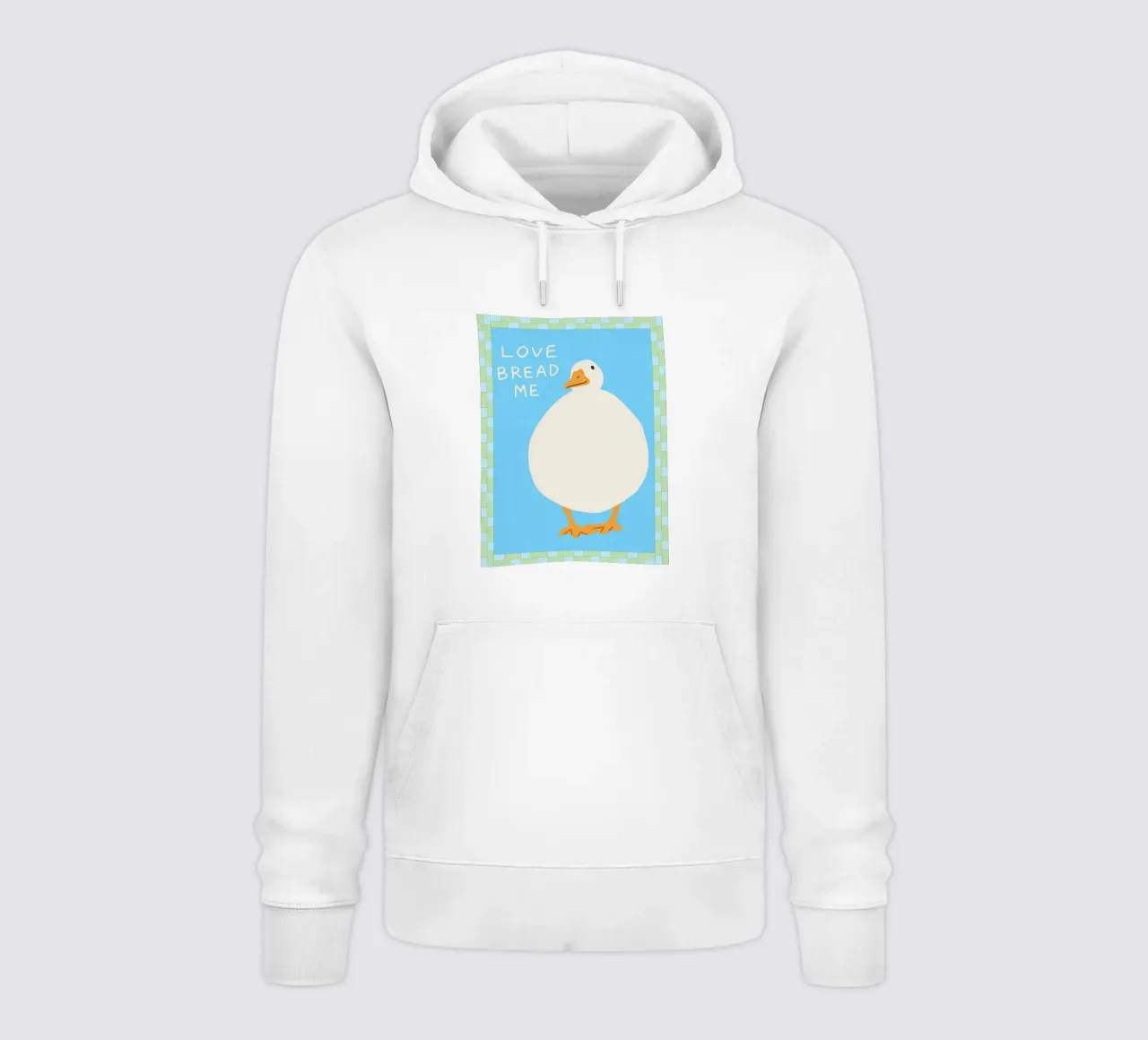 amore pane me felpa con cappuccio da Deetooz