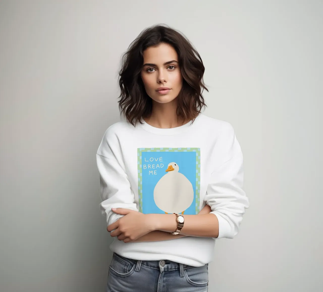 amore pane me felpa da Deetooz