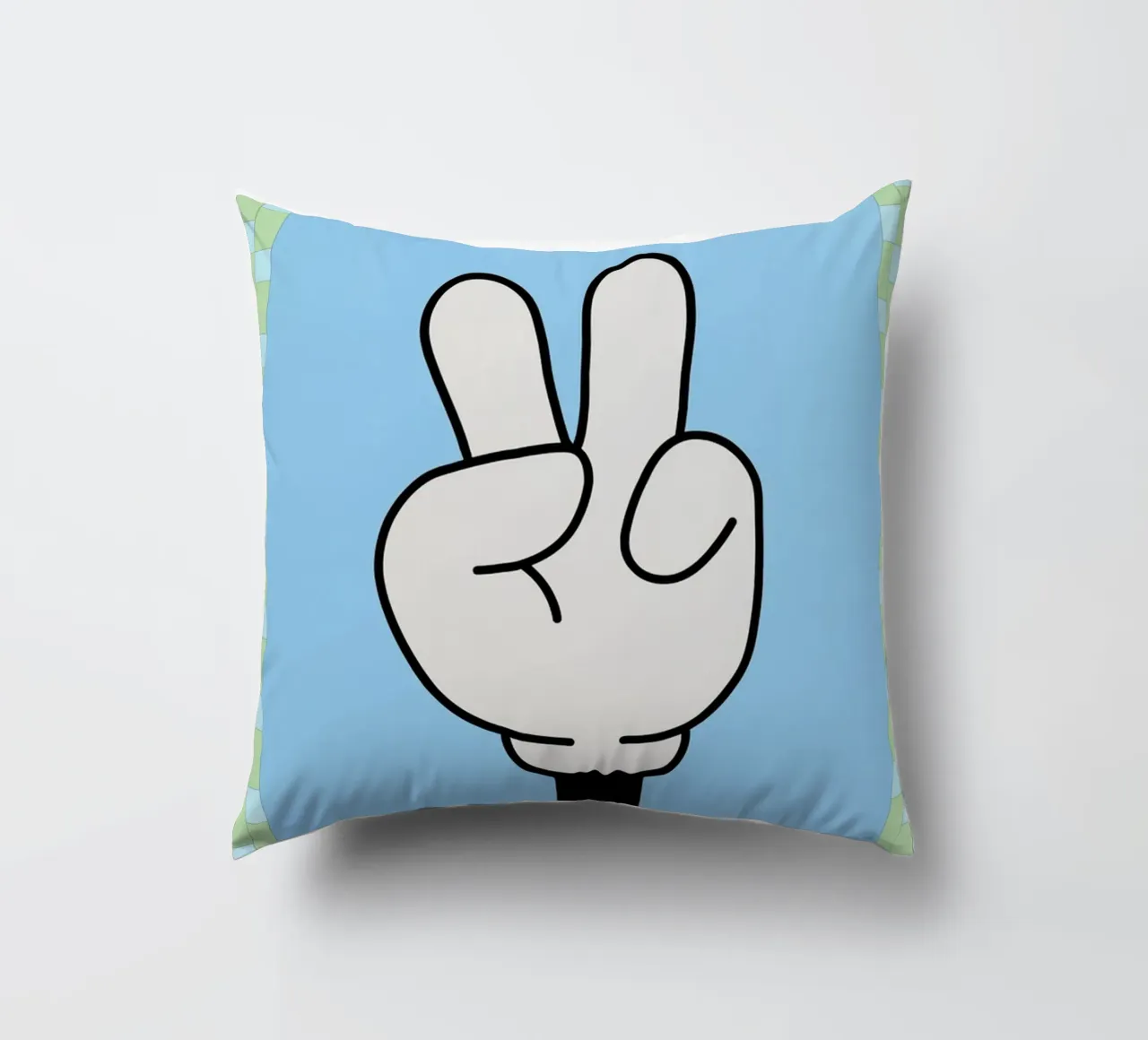 mano di pace cuscino da Deetooz