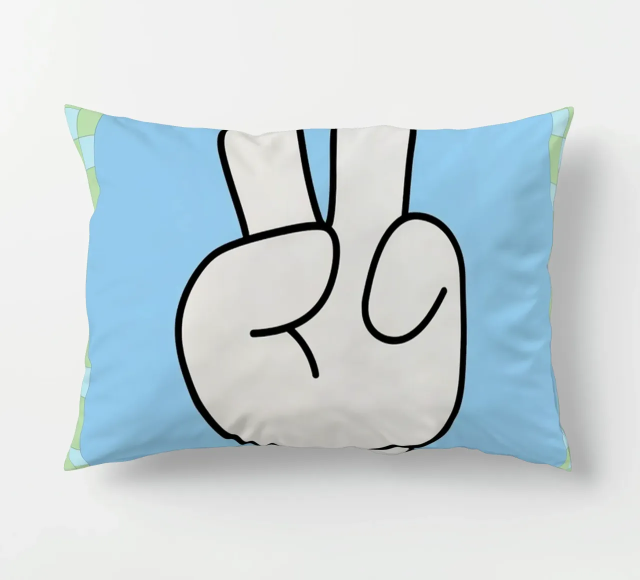 mano di pace cuscino da Deetooz