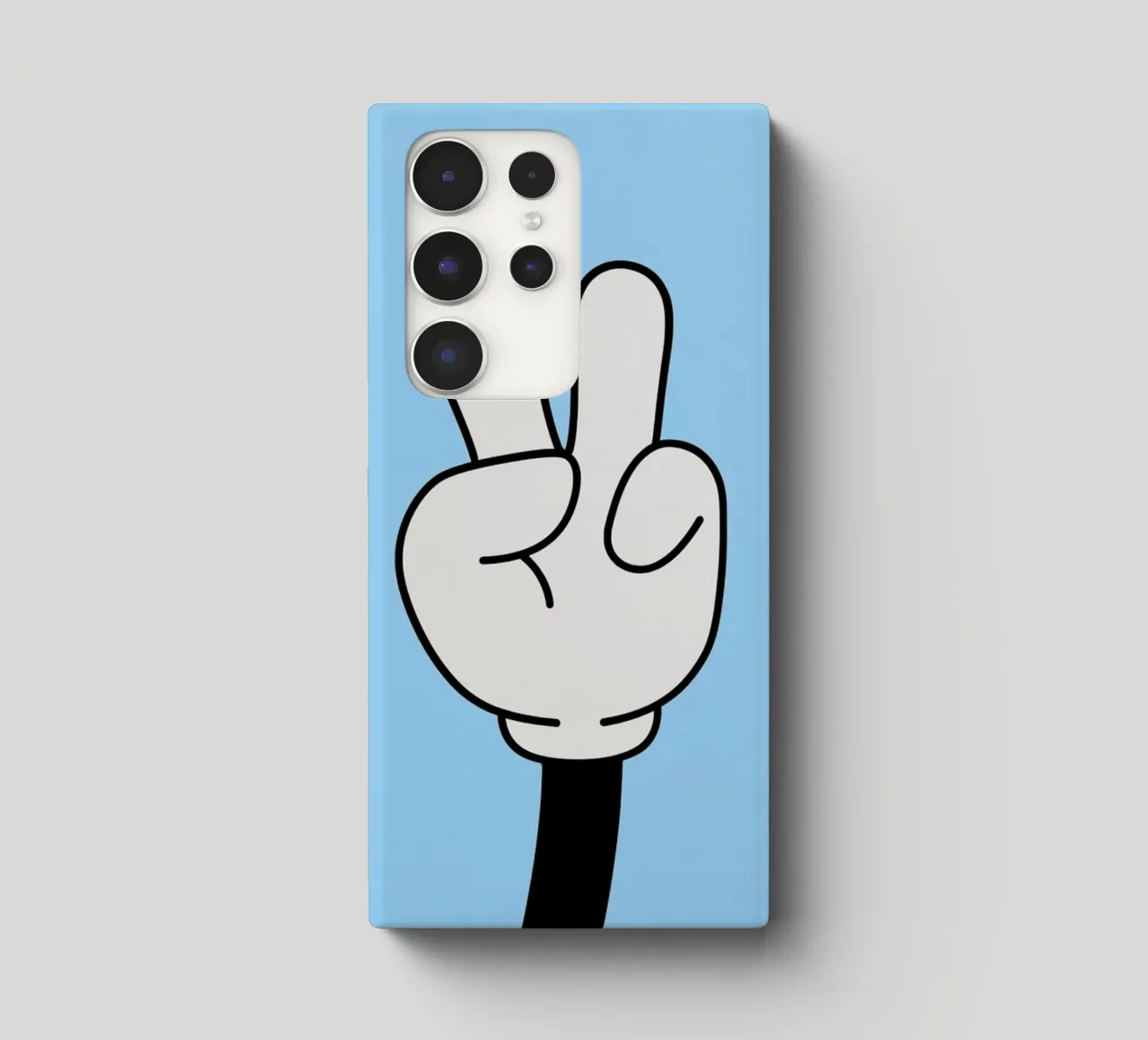 mano di pace cover samsung da Deetooz