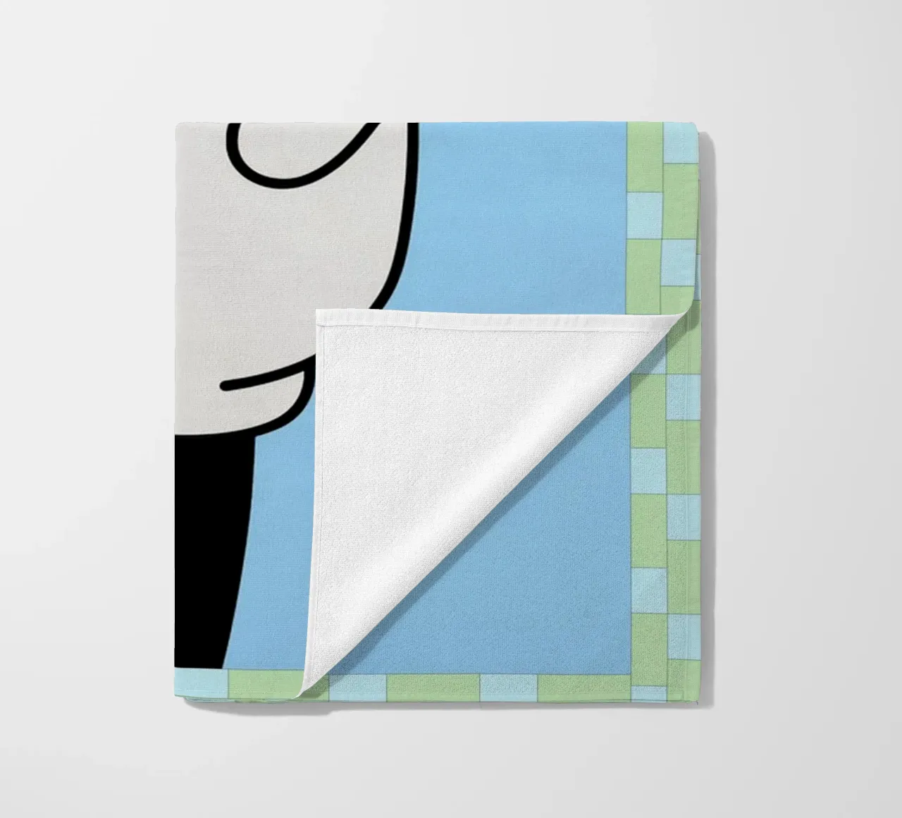 mano di pace telo mare da Deetooz