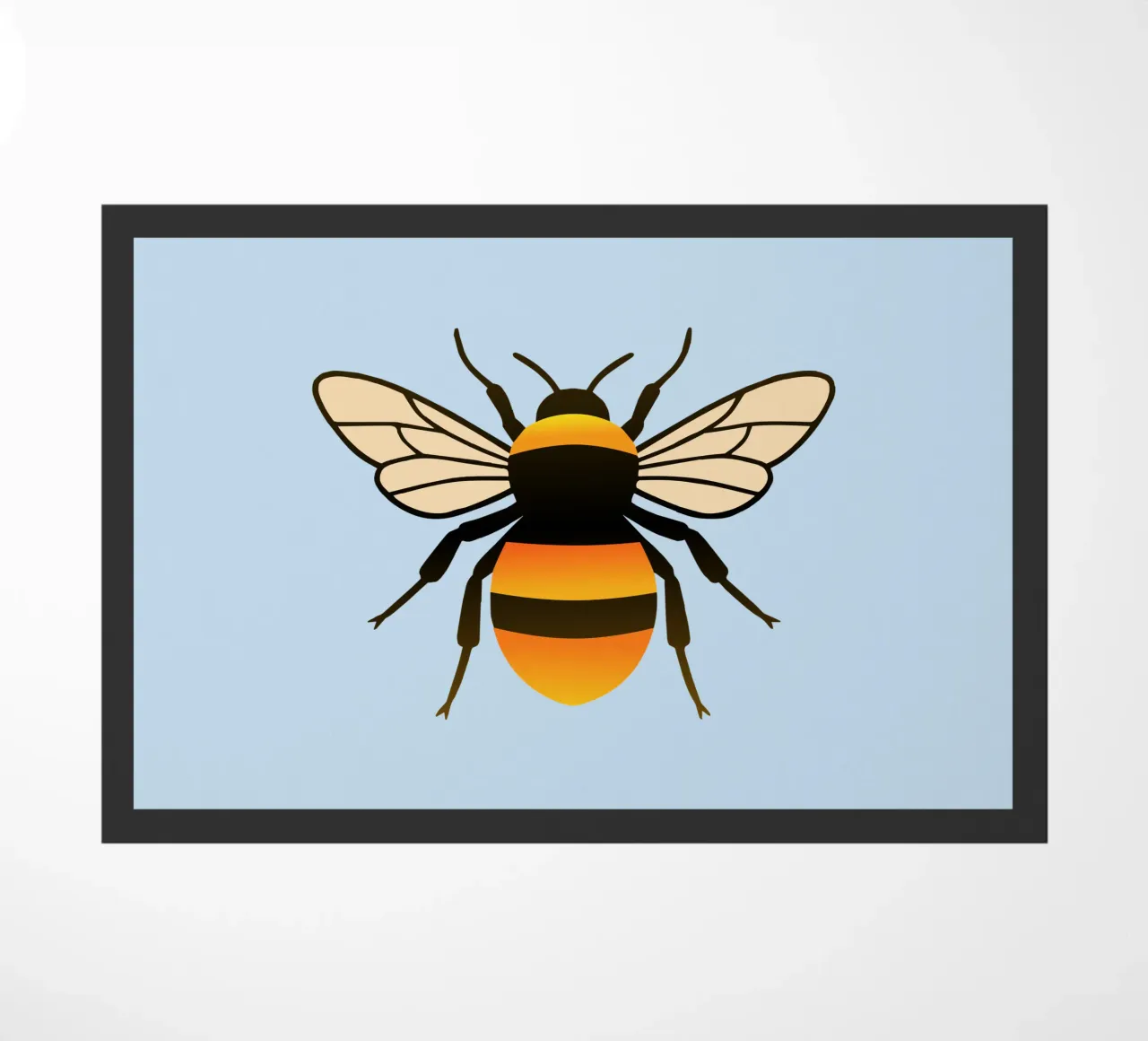 Un'illustrazione di un calabrone zerbino da Bwiser