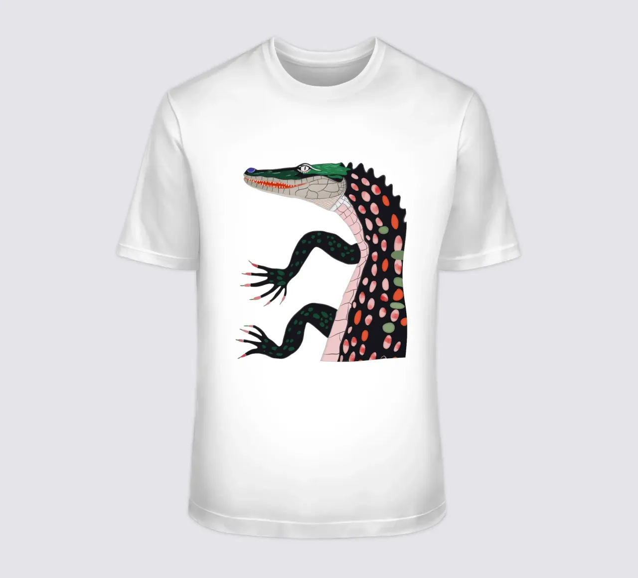 Pegatinas y ropa de cocodrilo camiseta de ArtsySesta
