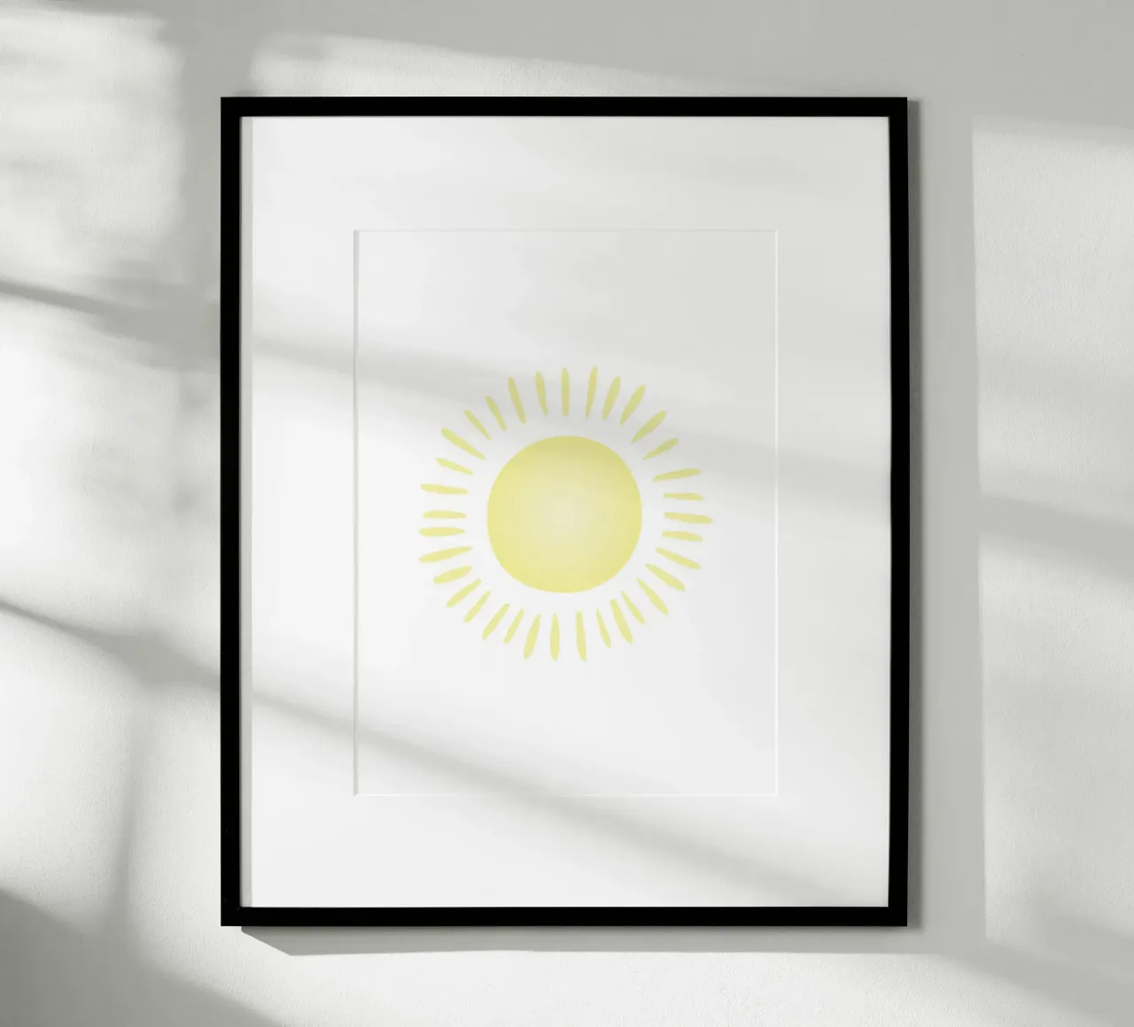 Shining Sun poster da Trend Collection by Palmartprints