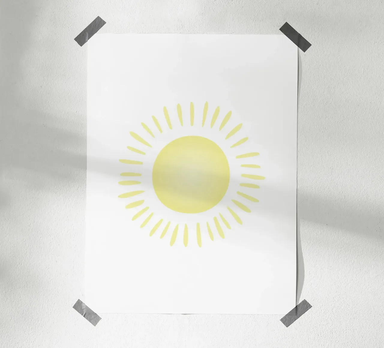 Shining Sun poster da Trend Collection by Palmartprints