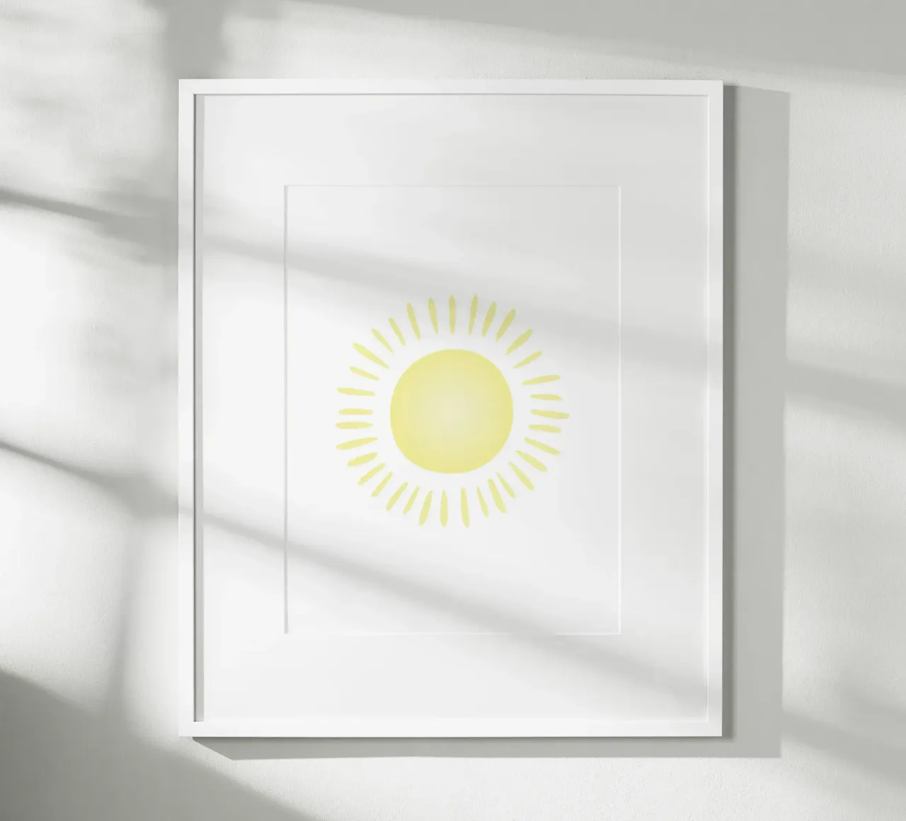 Shining Sun poster da Trend Collection by Palmartprints