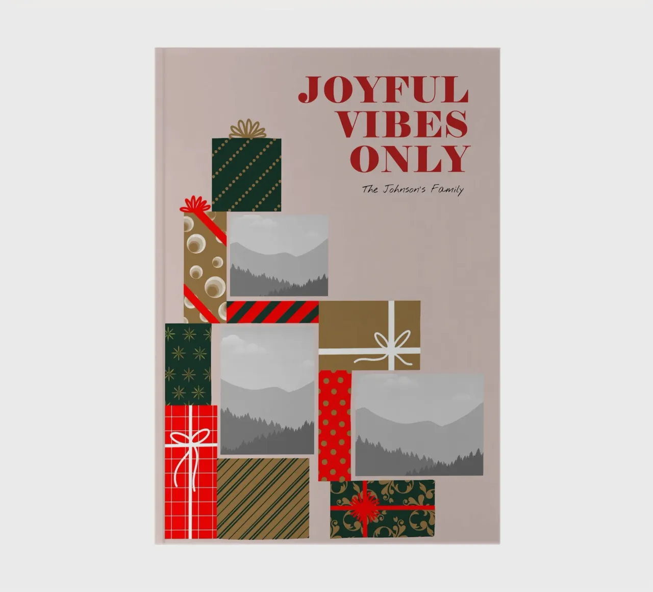 Joyful Vibes Only notebook by Winter Whispers