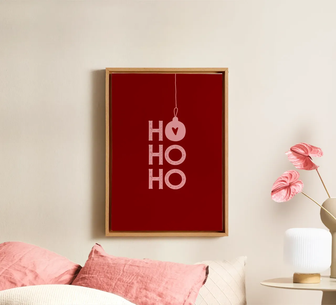 HO HO HO canvas by PurePeachChristmas