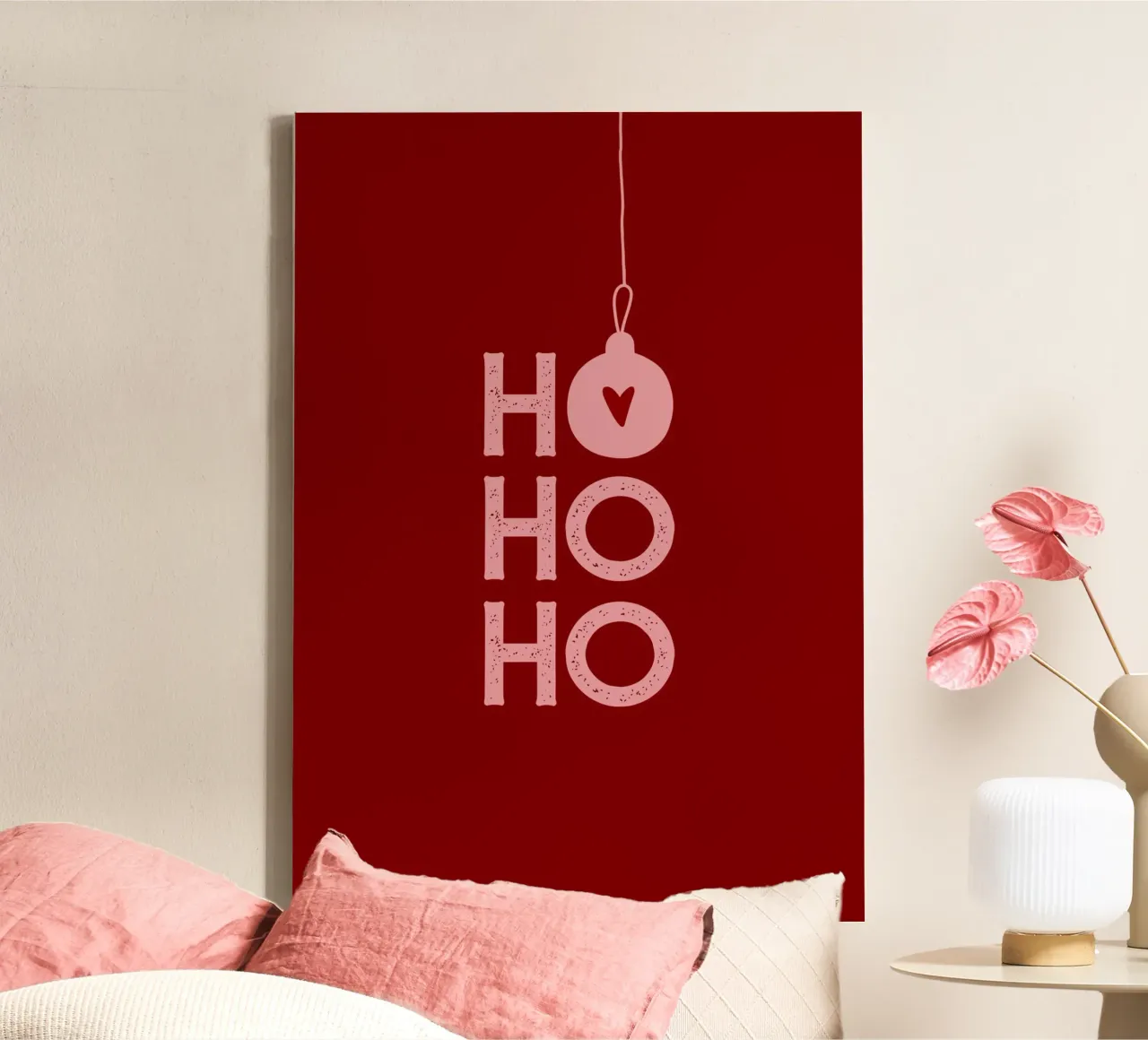 HO HO HO canvas by PurePeachChristmas