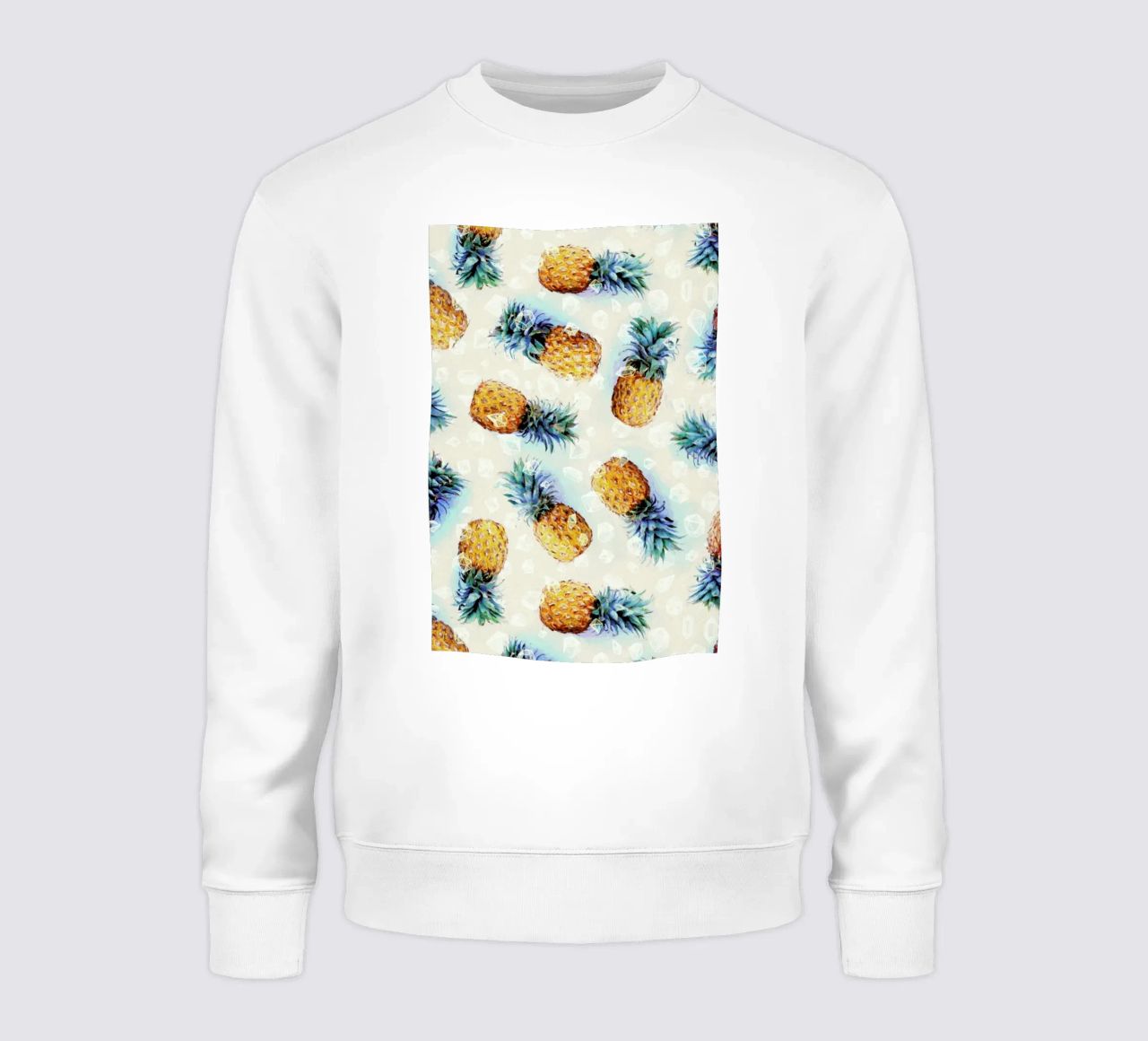 Pineapples + Crystals felpa da Micklyn Le Feuvre
