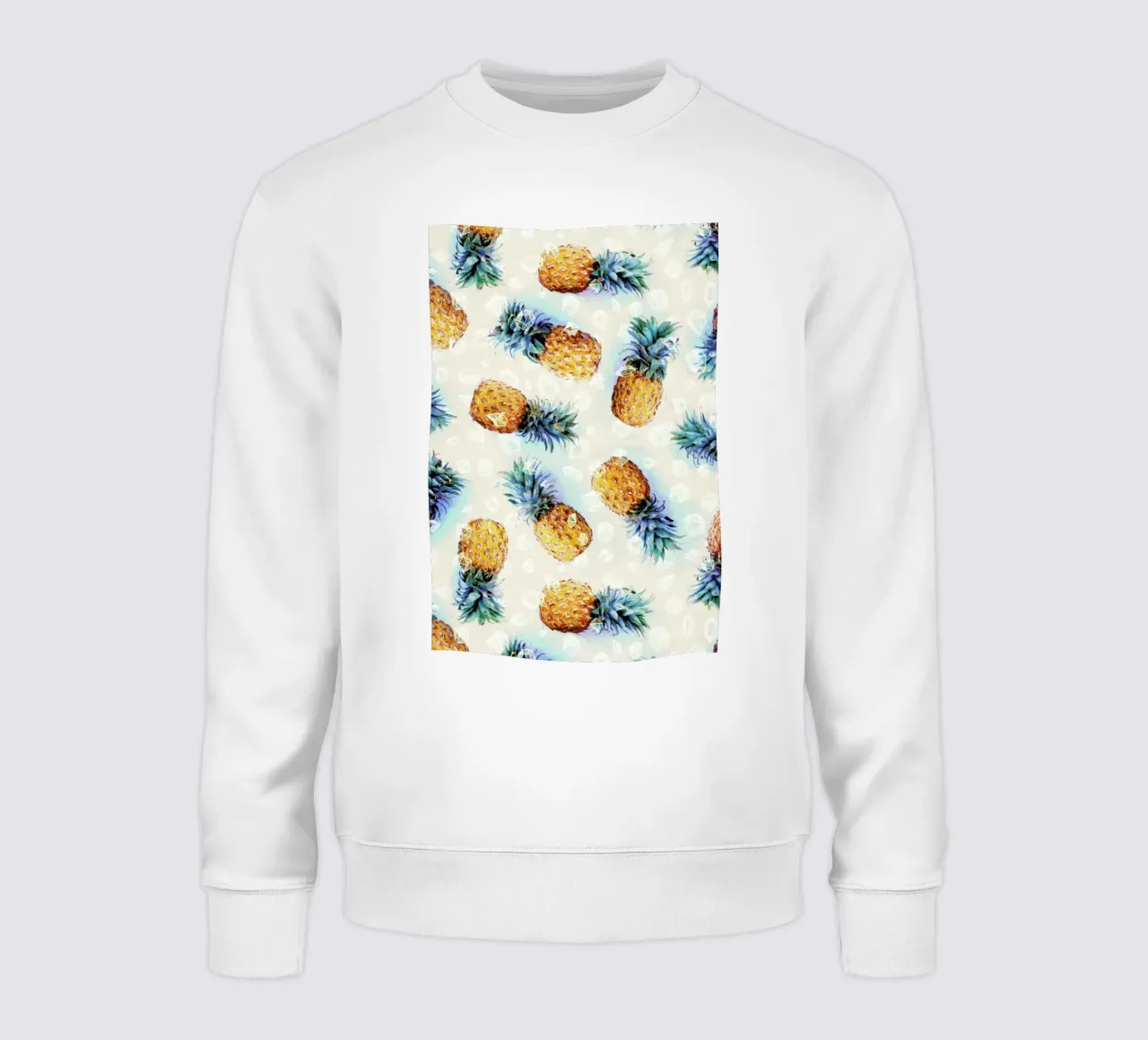 Pineapples + Crystals felpa da Micklyn Le Feuvre