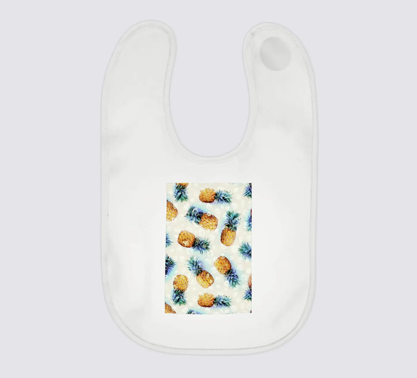 Pineapples + Crystals Babylätzchen von Micklyn Le Feuvre