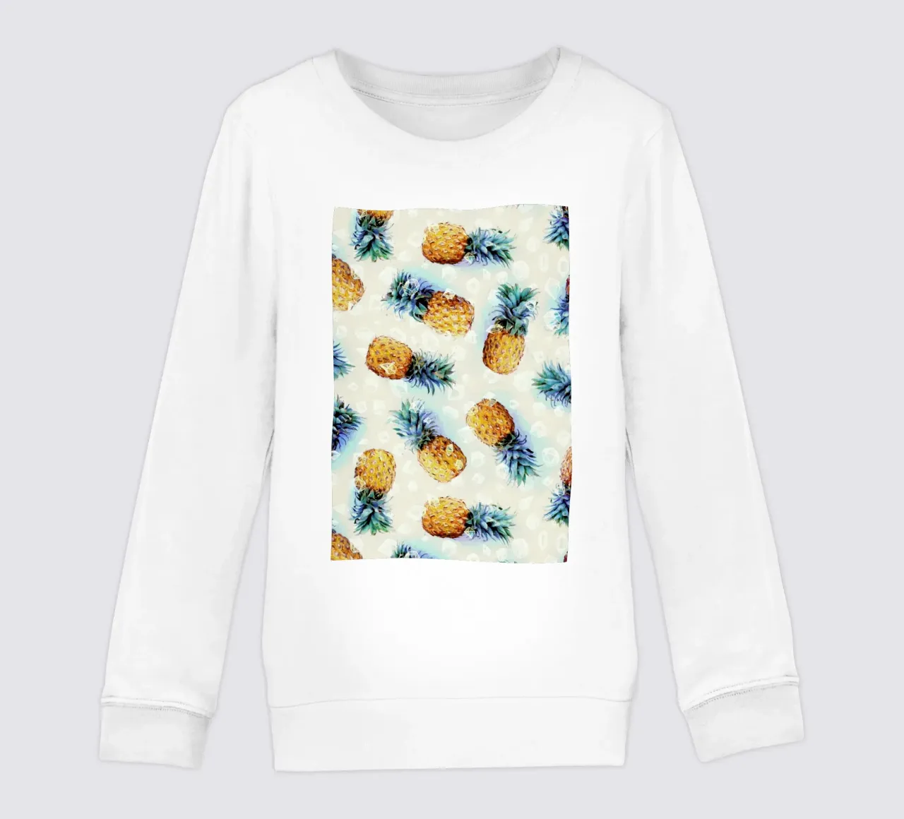 Pineapples + Crystals felpa bambino da Micklyn Le Feuvre
