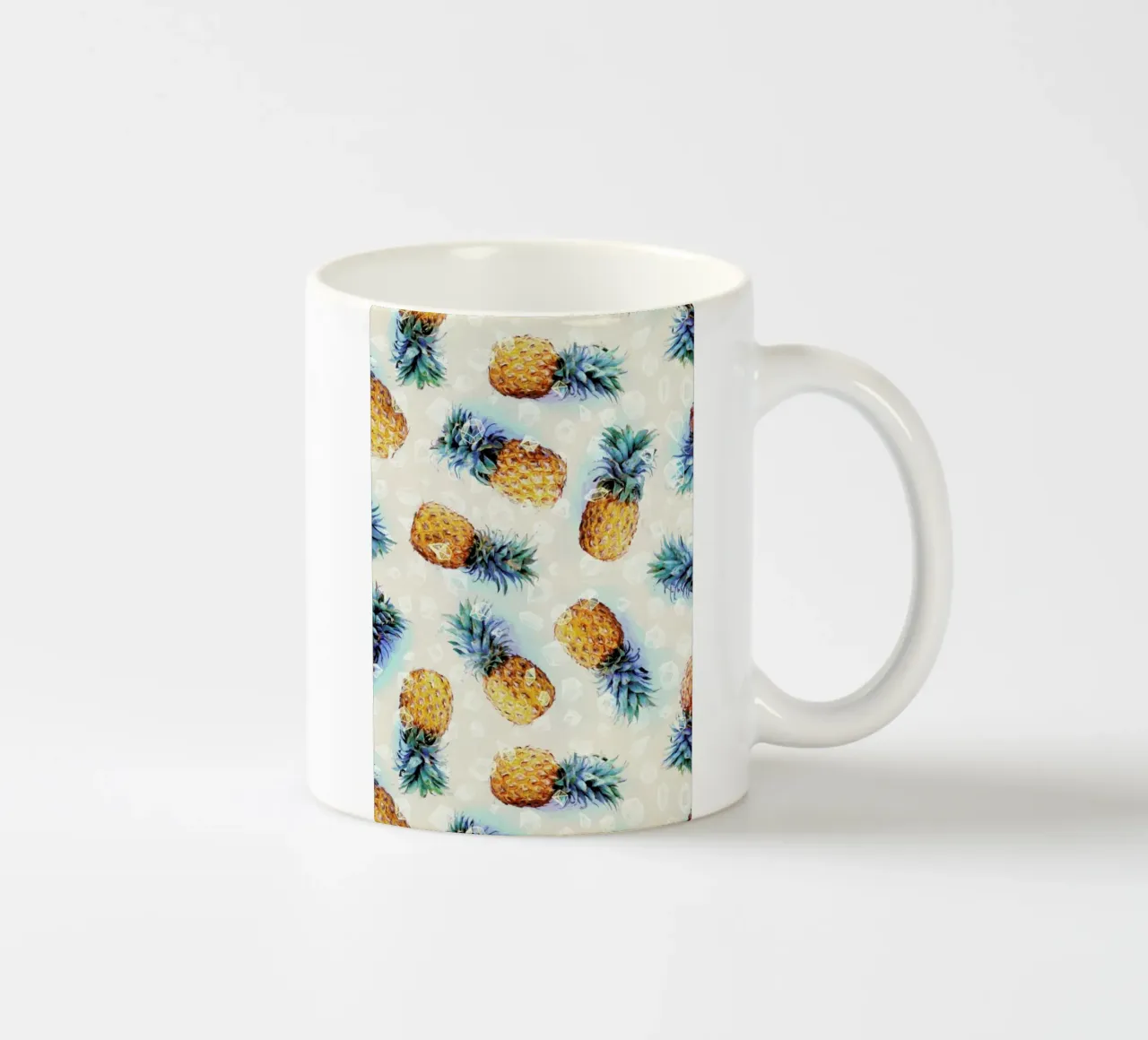 Pineapples + Crystals tazza in ceramica da Micklyn Le Feuvre