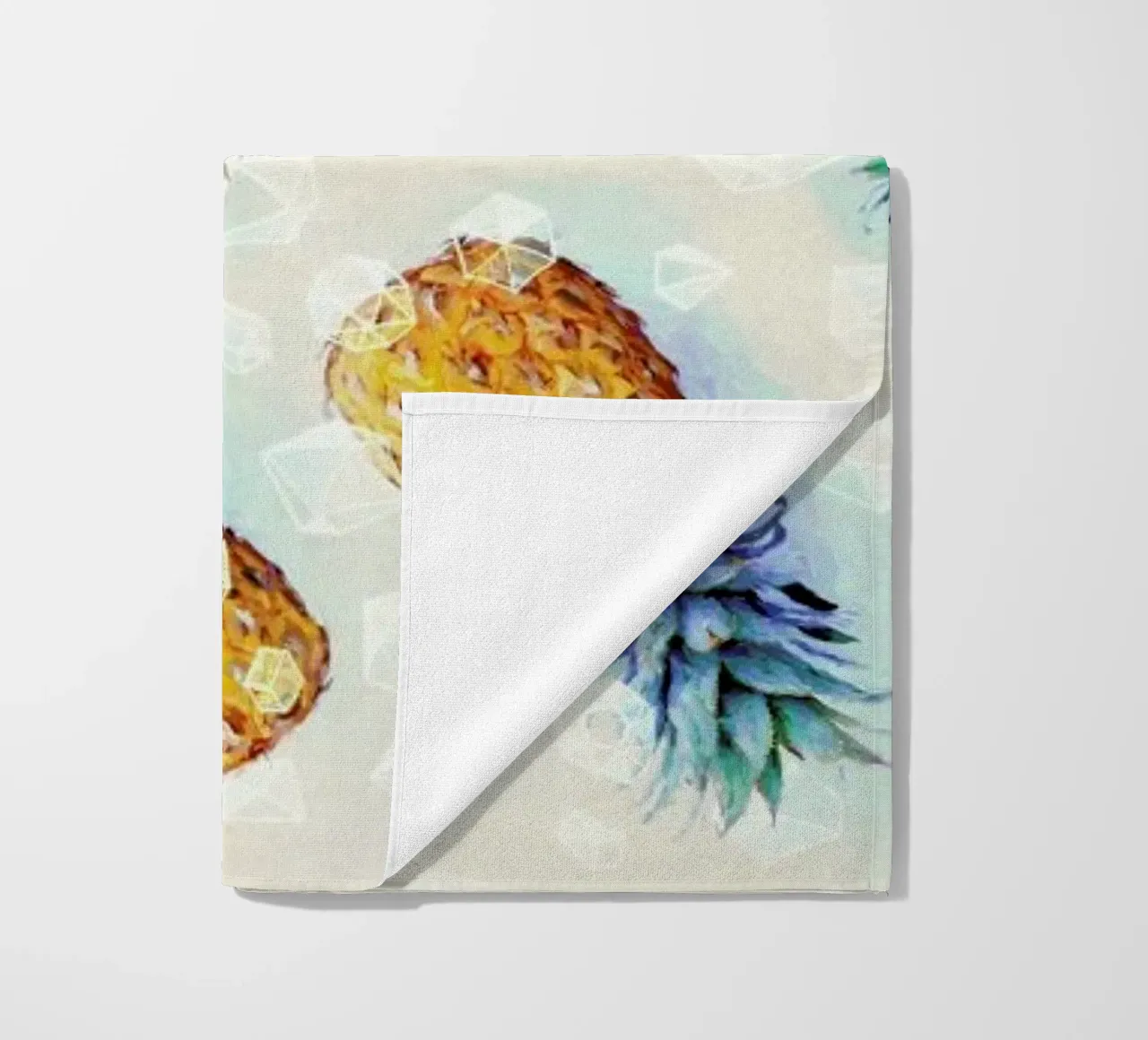 Pineapples + Crystals telo mare da Micklyn Le Feuvre