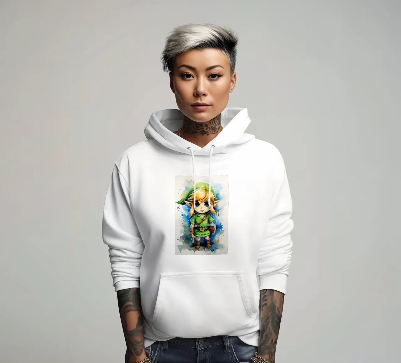 Link felpa con cappuccio da CreativeStudio