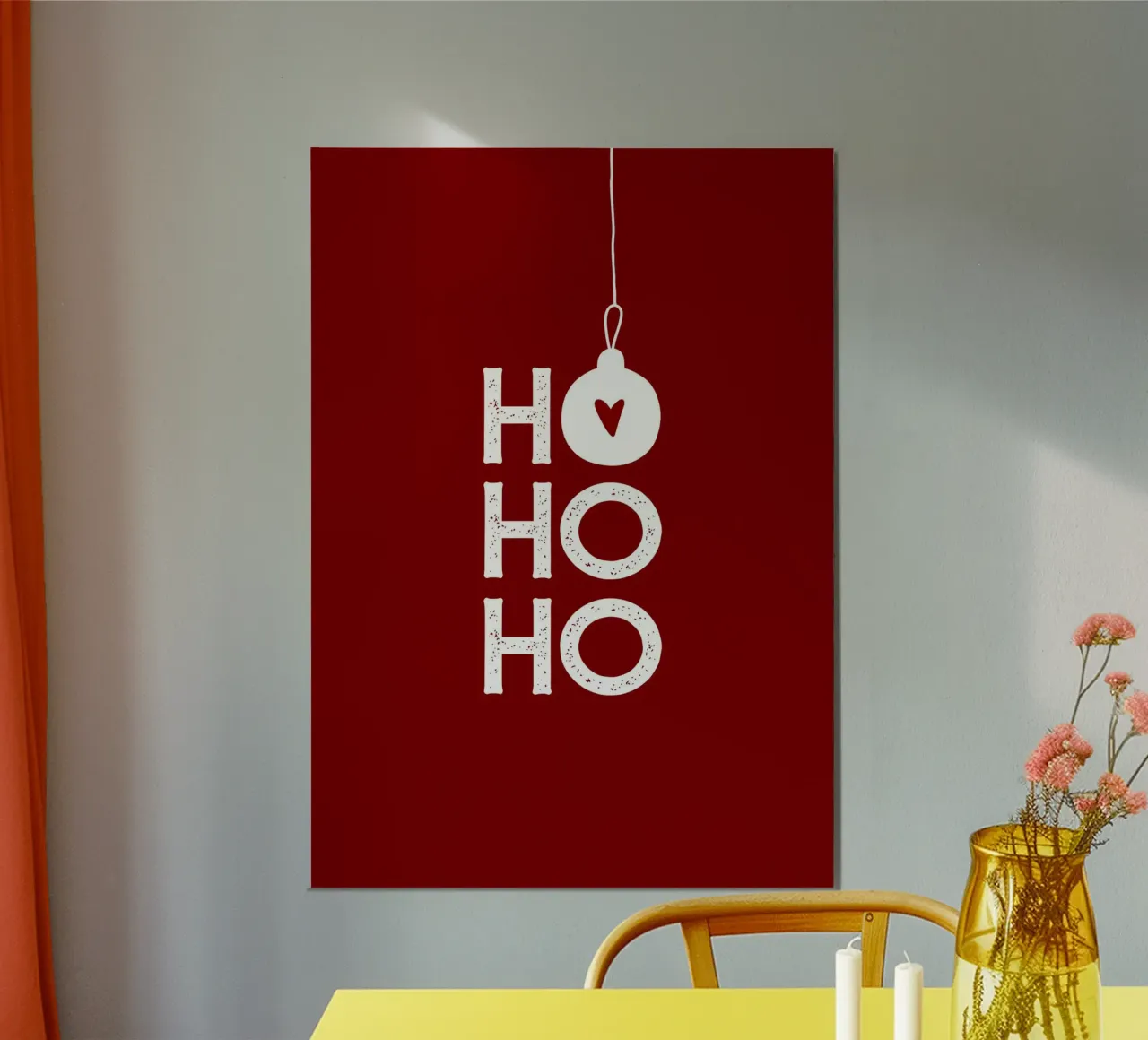 Ho Ho Ho forex plate by PurePeachChristmas