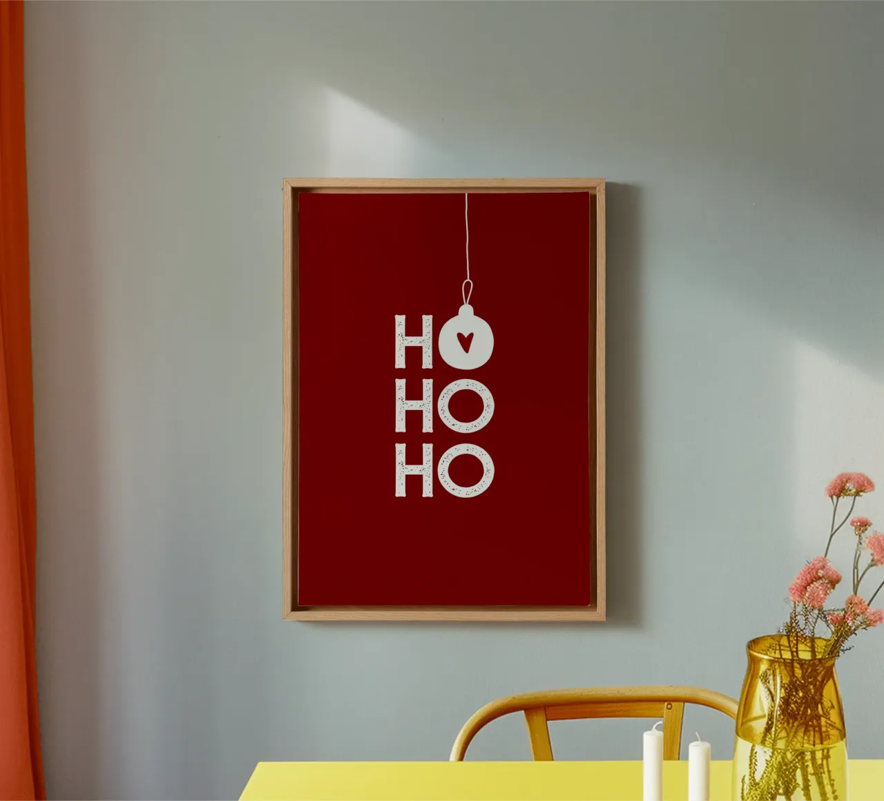 Ho Ho Ho canvas by PurePeachChristmas