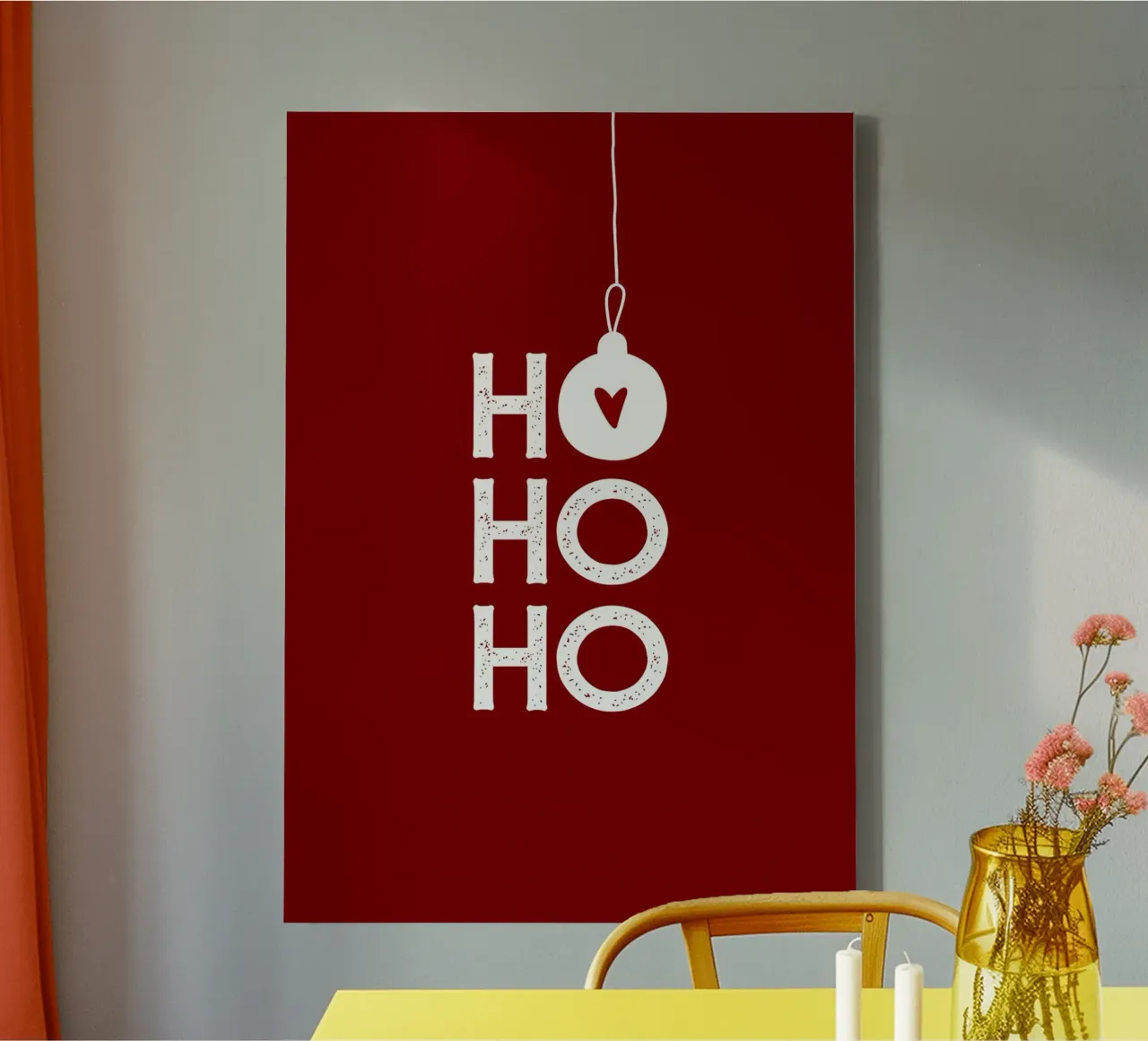 Ho Ho Ho canvas by PurePeachChristmas