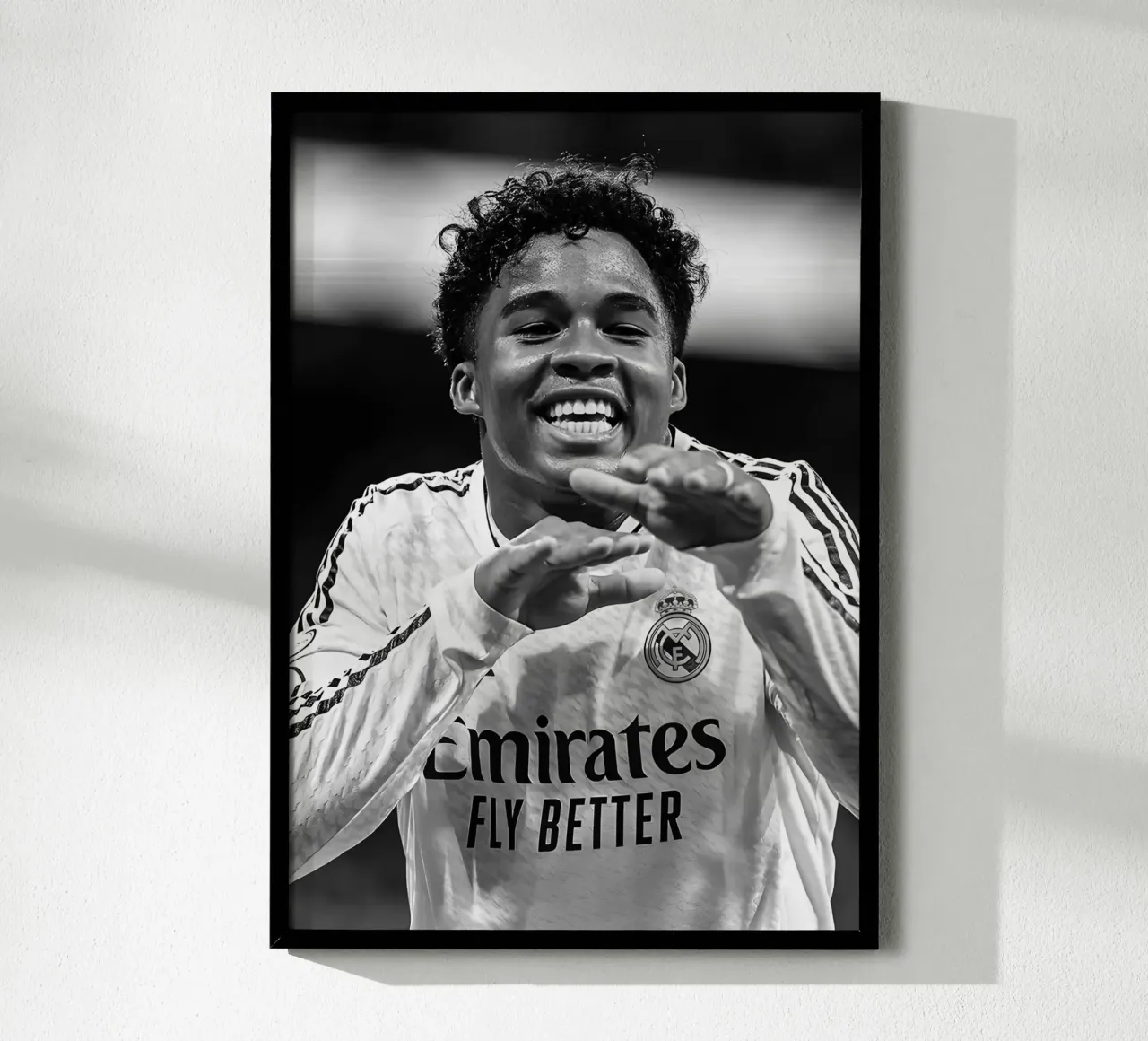 Endrick poster da Black White Poster