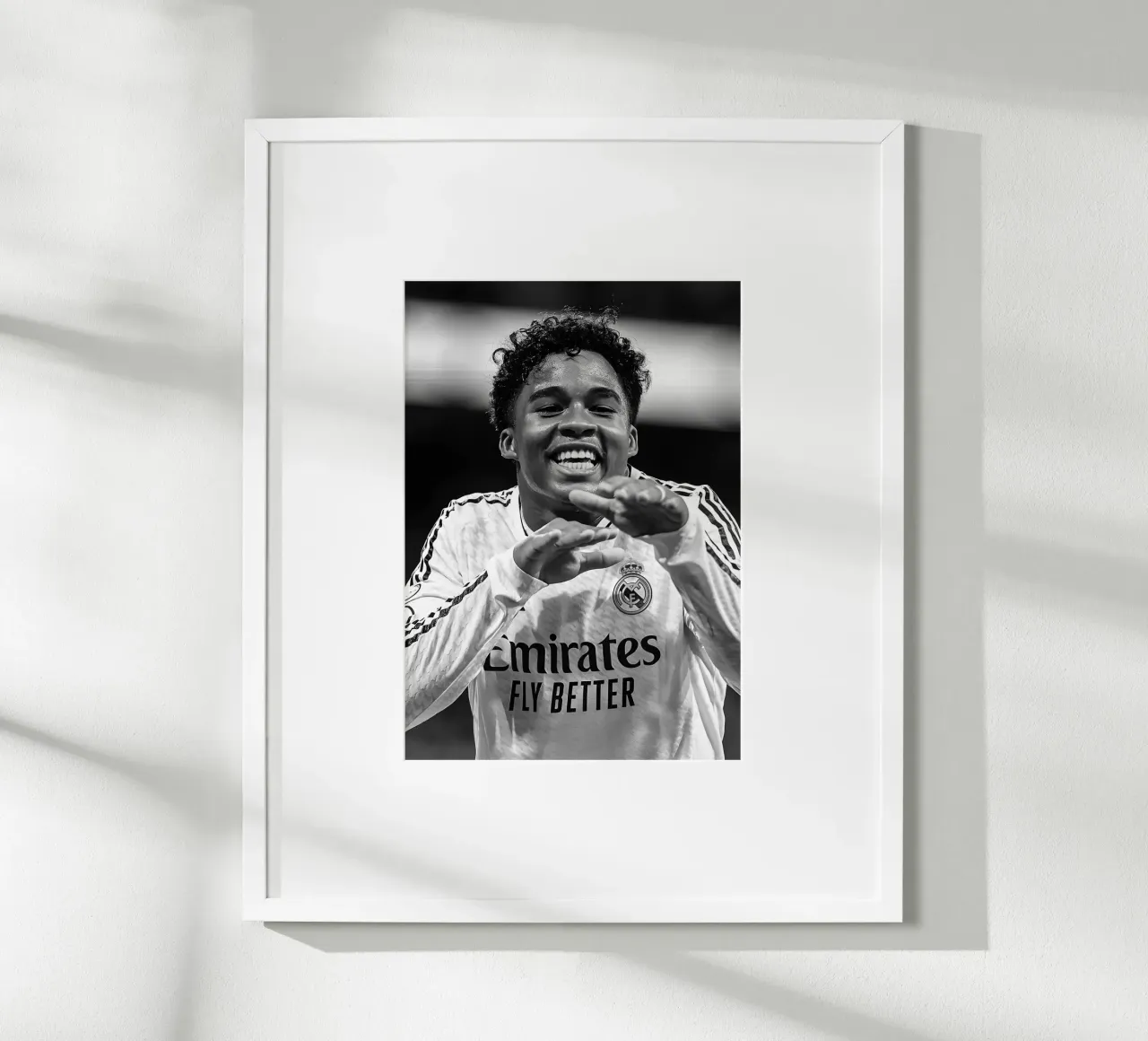 Endrick poster da Black White Poster