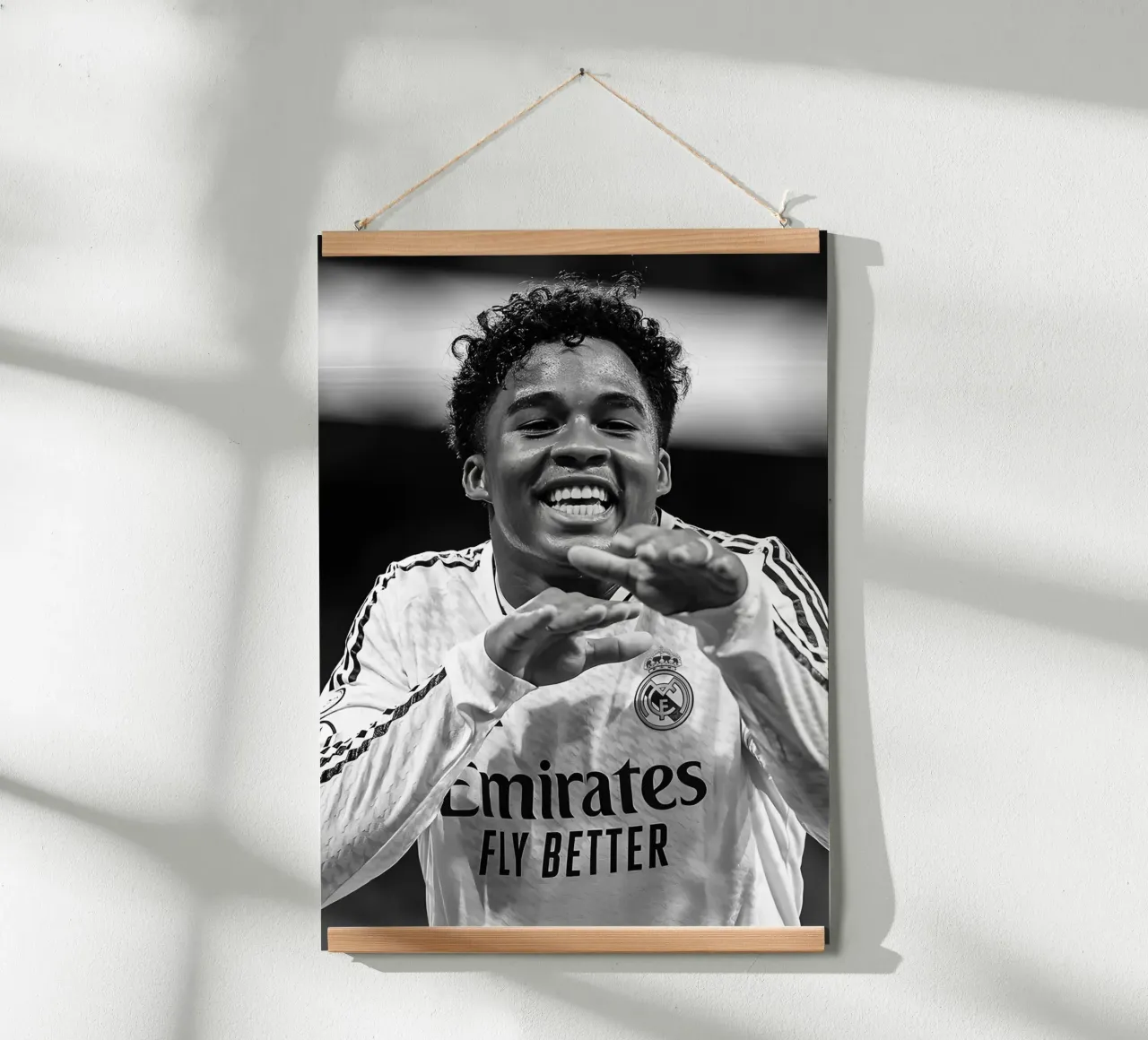 Endrick poster da Black White Poster