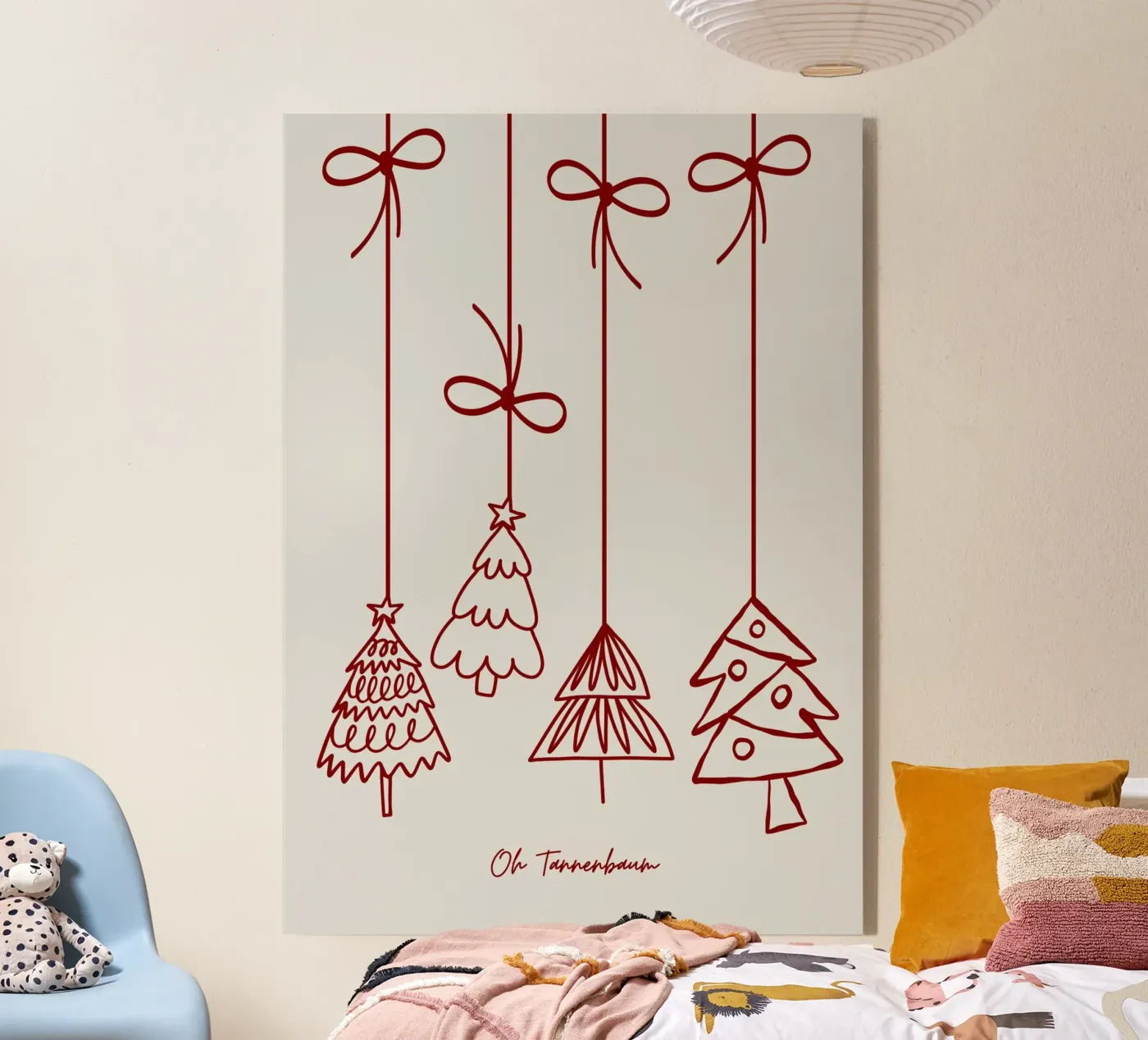 Oh Tannenbaum plexiglas de PurePeachChristmas