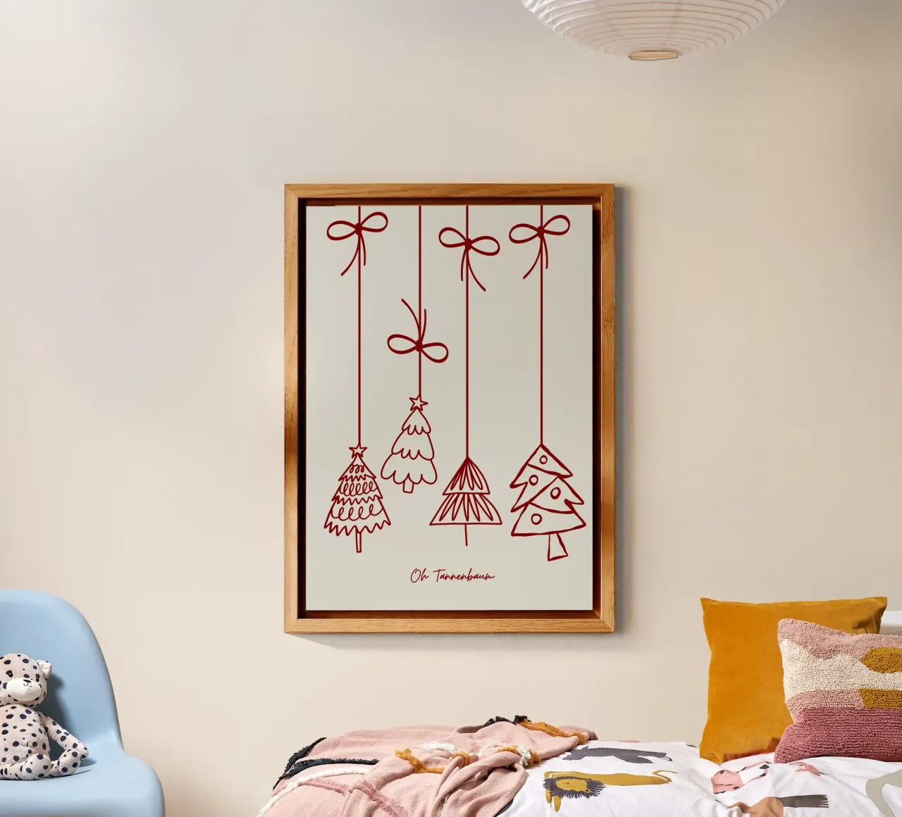 Oh Tannenbaum alu-dibond by PurePeachChristmas